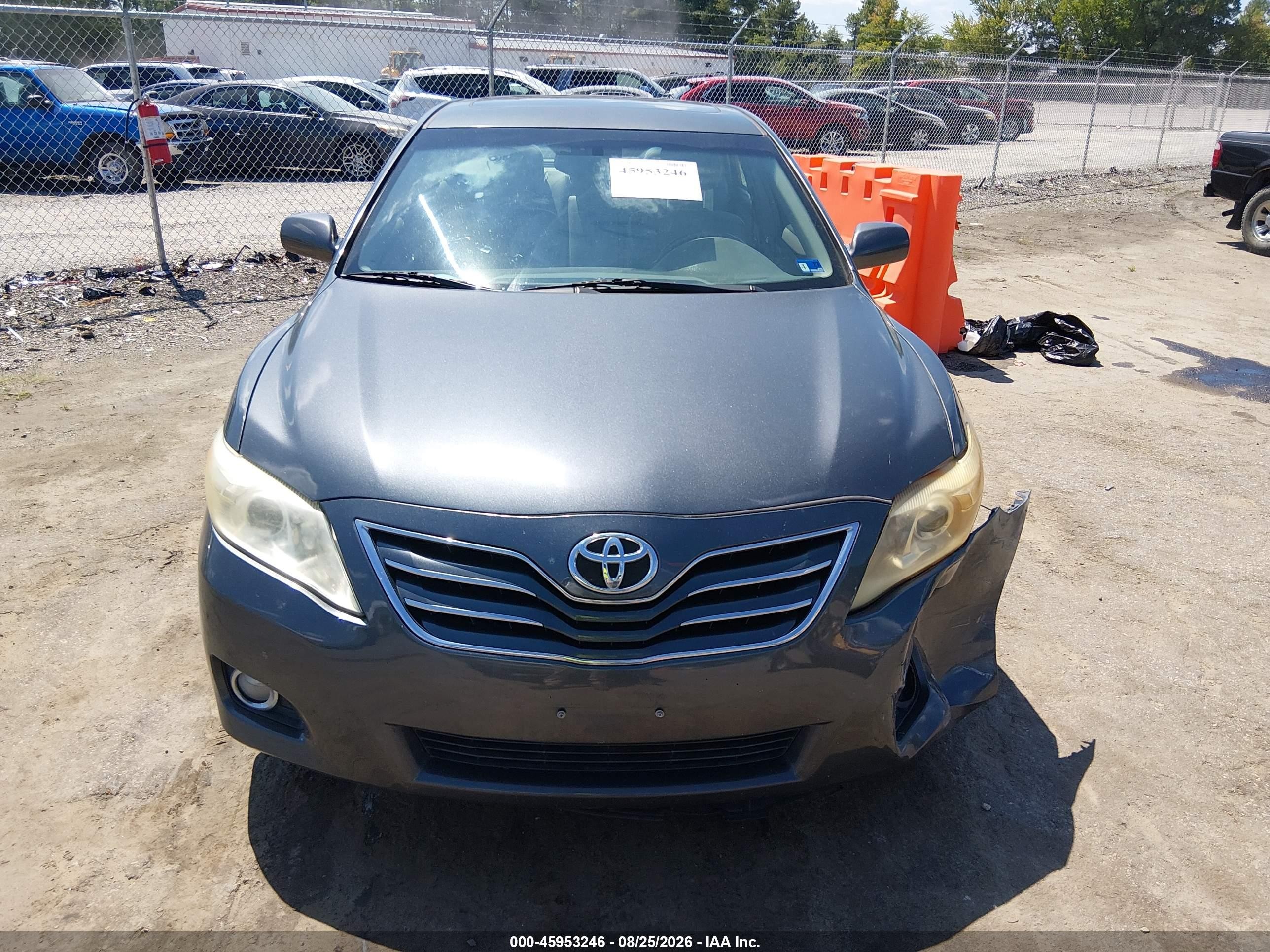 2011 Toyota Camry Xle Gray vin: 4T4BF3EKXBR192723
