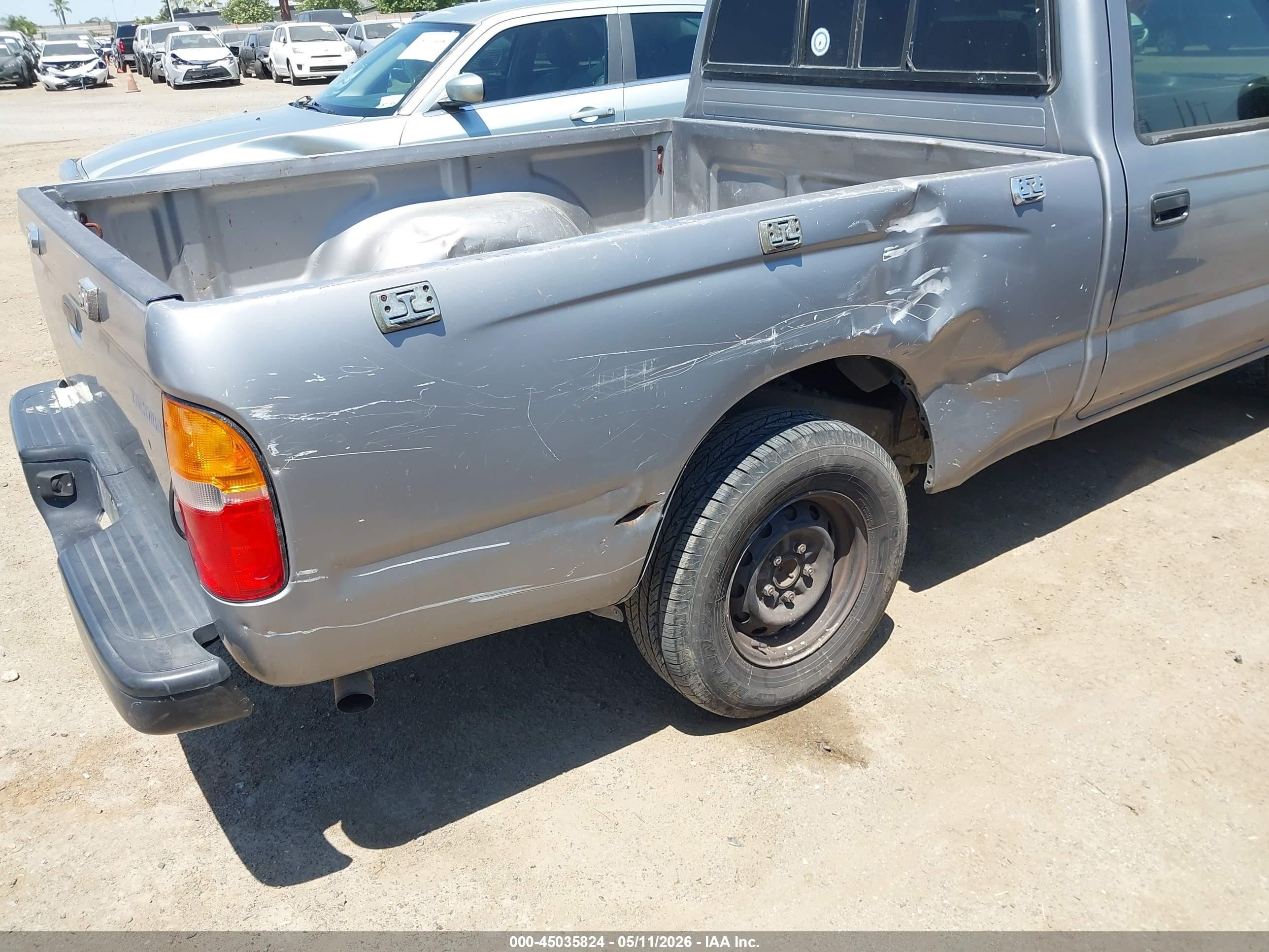 1996 Toyota Tacoma   Серебряный vin: 4TANL42N0TZ159058