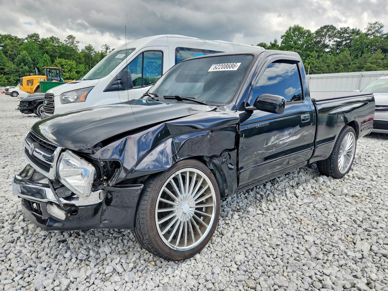 1998 Toyota Tacoma Base Black vin: 4TANL42N0WZ093826