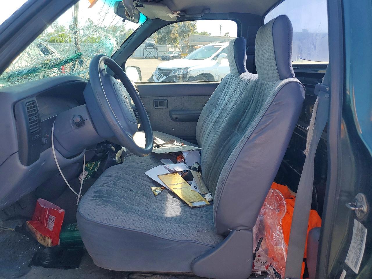 1999 Toyota Tacoma Base Green vin: 4TANL42N0XZ497680