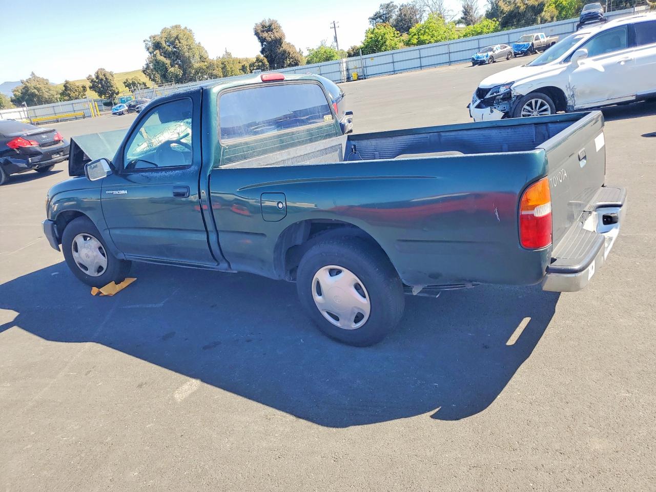 1999 Toyota Tacoma Base Green vin: 4TANL42N0XZ497680