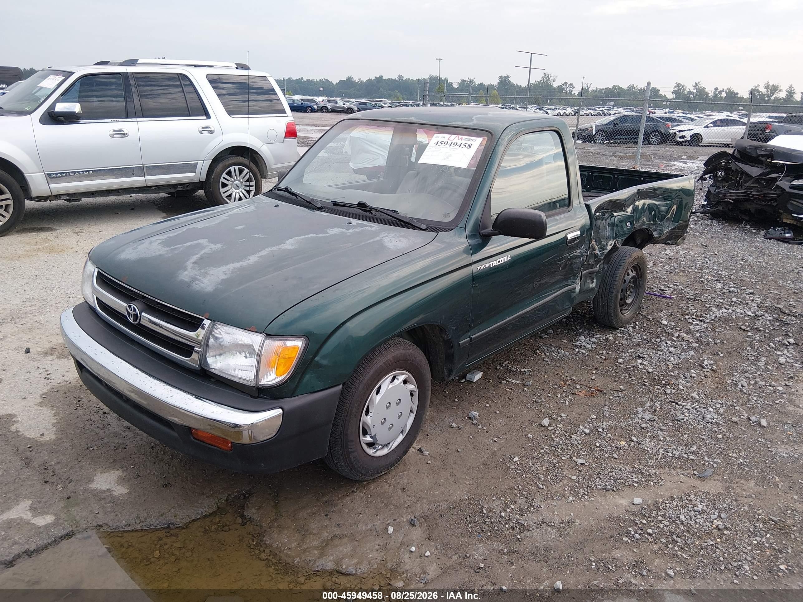 1999 Toyota Tacoma   Green vin: 4TANL42N0XZ551981
