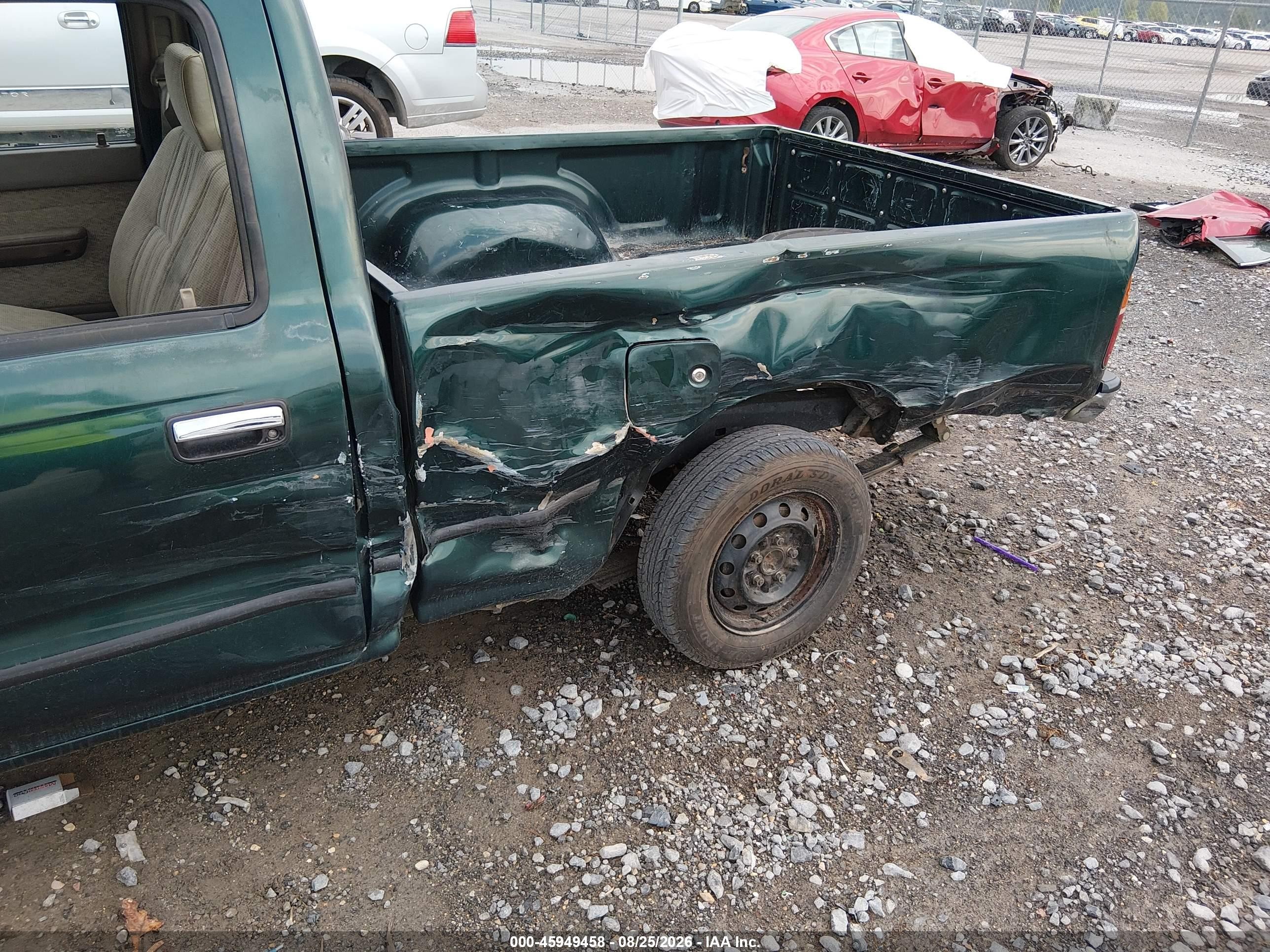 1999 Toyota Tacoma   Green vin: 4TANL42N0XZ551981
