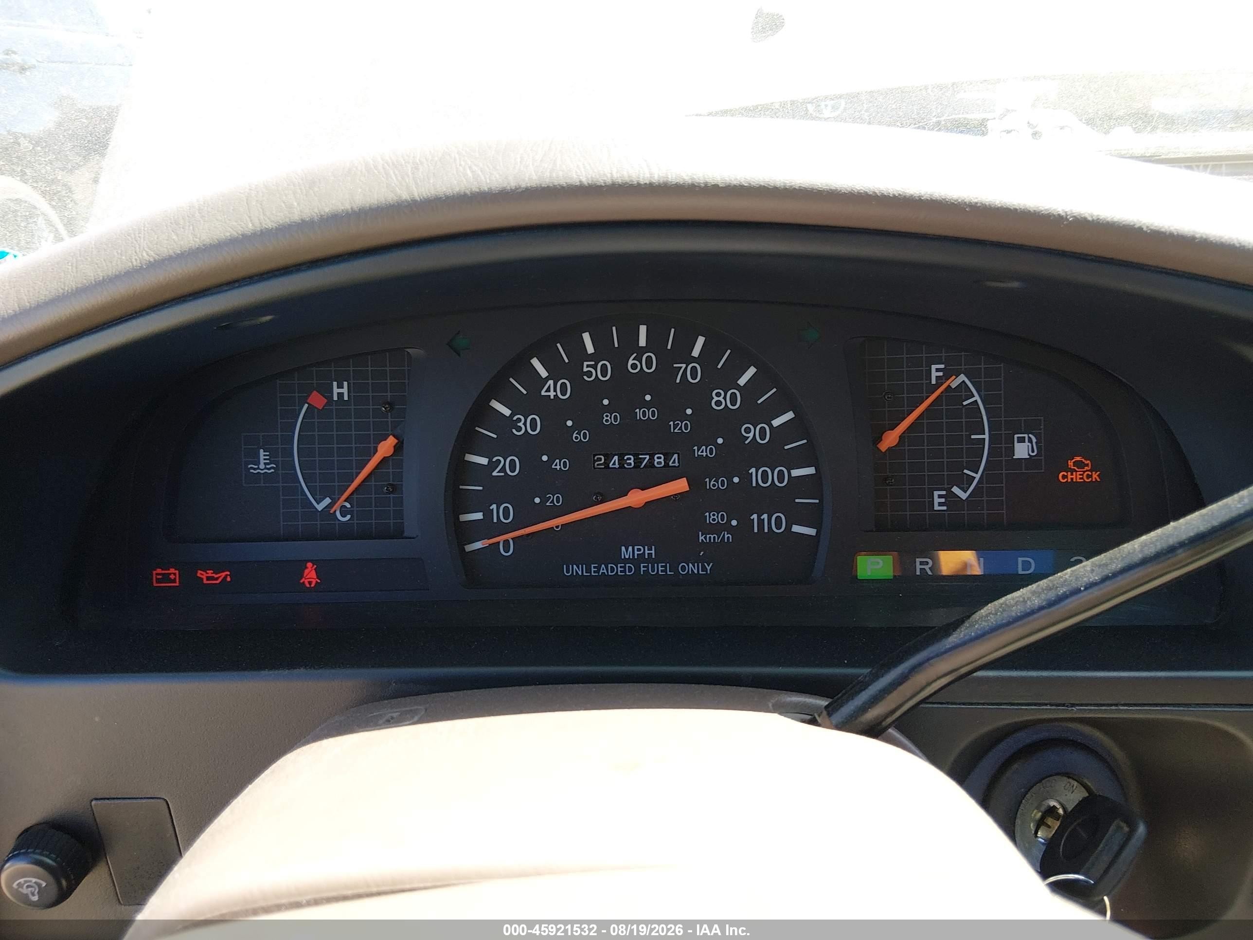 1998 Toyota Tacoma   Black vin: 4TANL42N1WZ043422