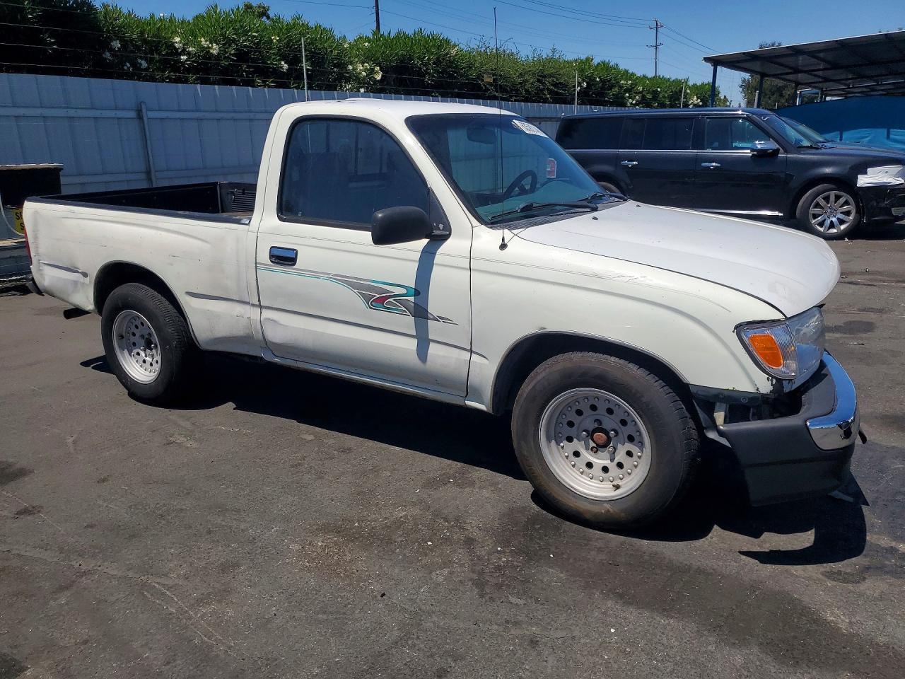 1998 Toyota Tacoma Base White vin: 4TANL42N1WZ044330