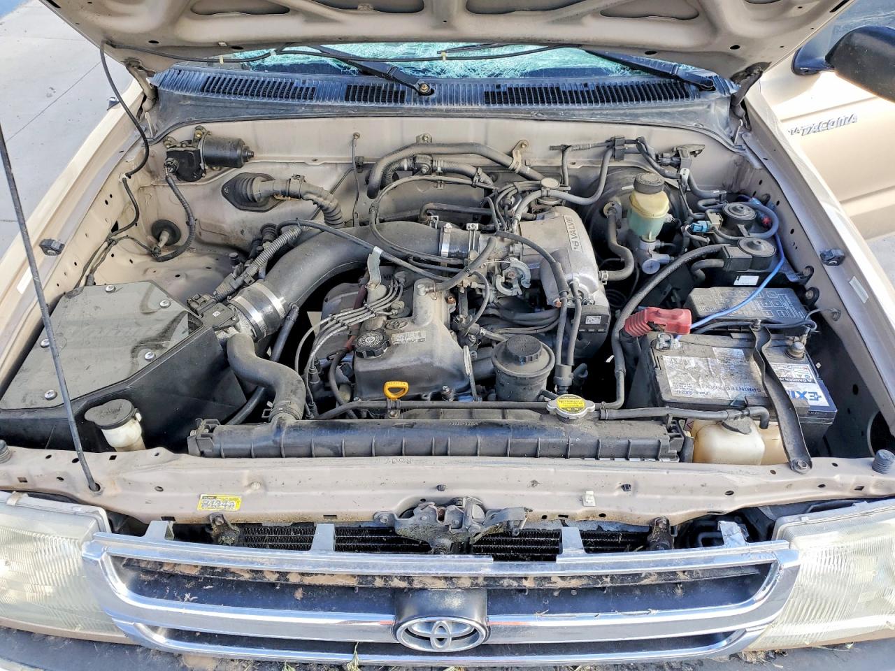 1998 Toyota Tacoma Base Gold vin: 4TANL42N1WZ091129