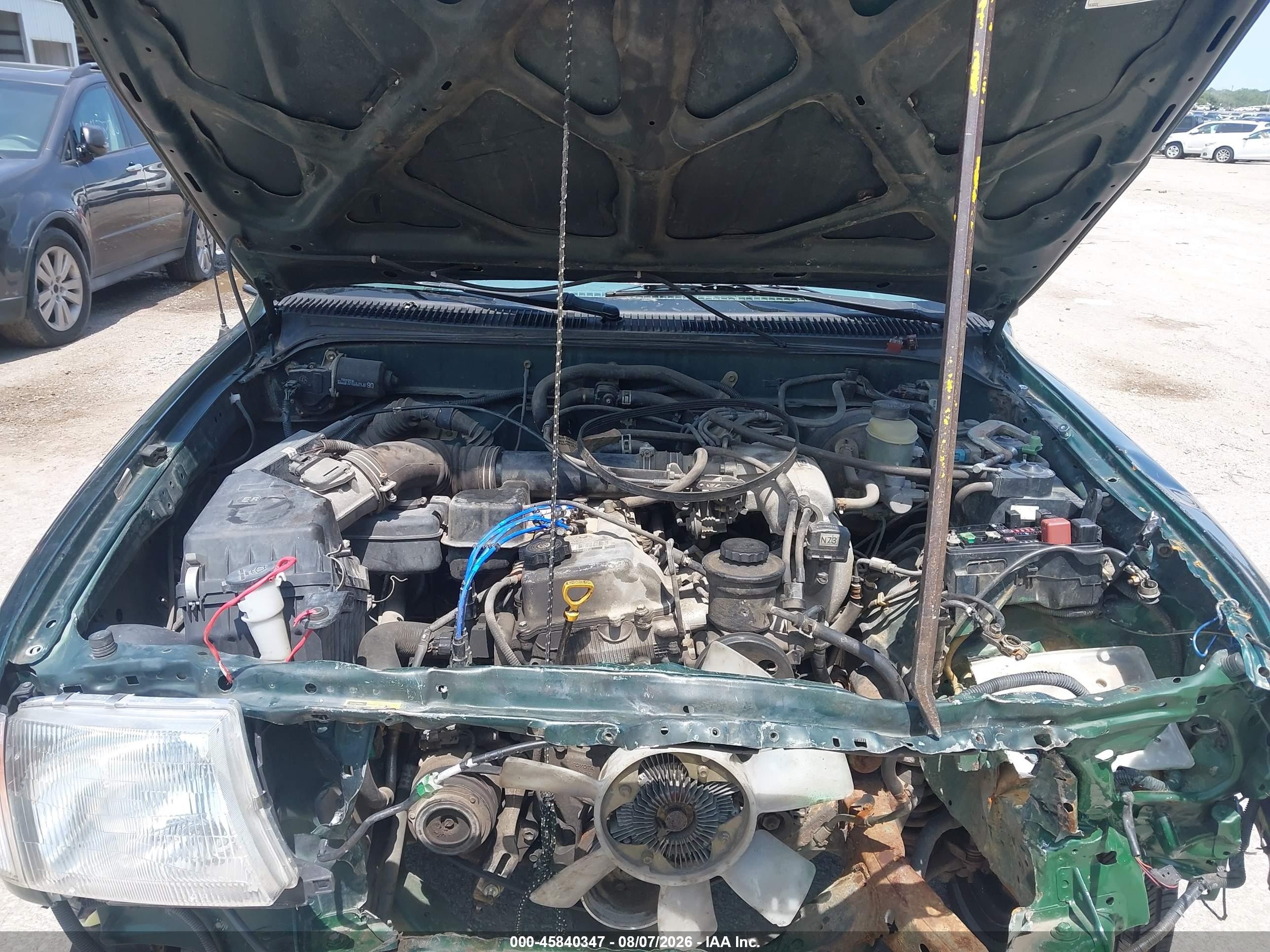 1999 Toyota Tacoma   Зеленый vin: 4TANL42N1XZ410210