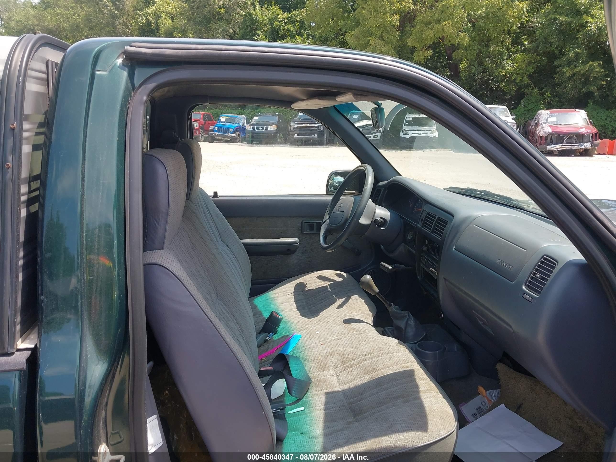 1999 Toyota Tacoma   Зеленый vin: 4TANL42N1XZ410210