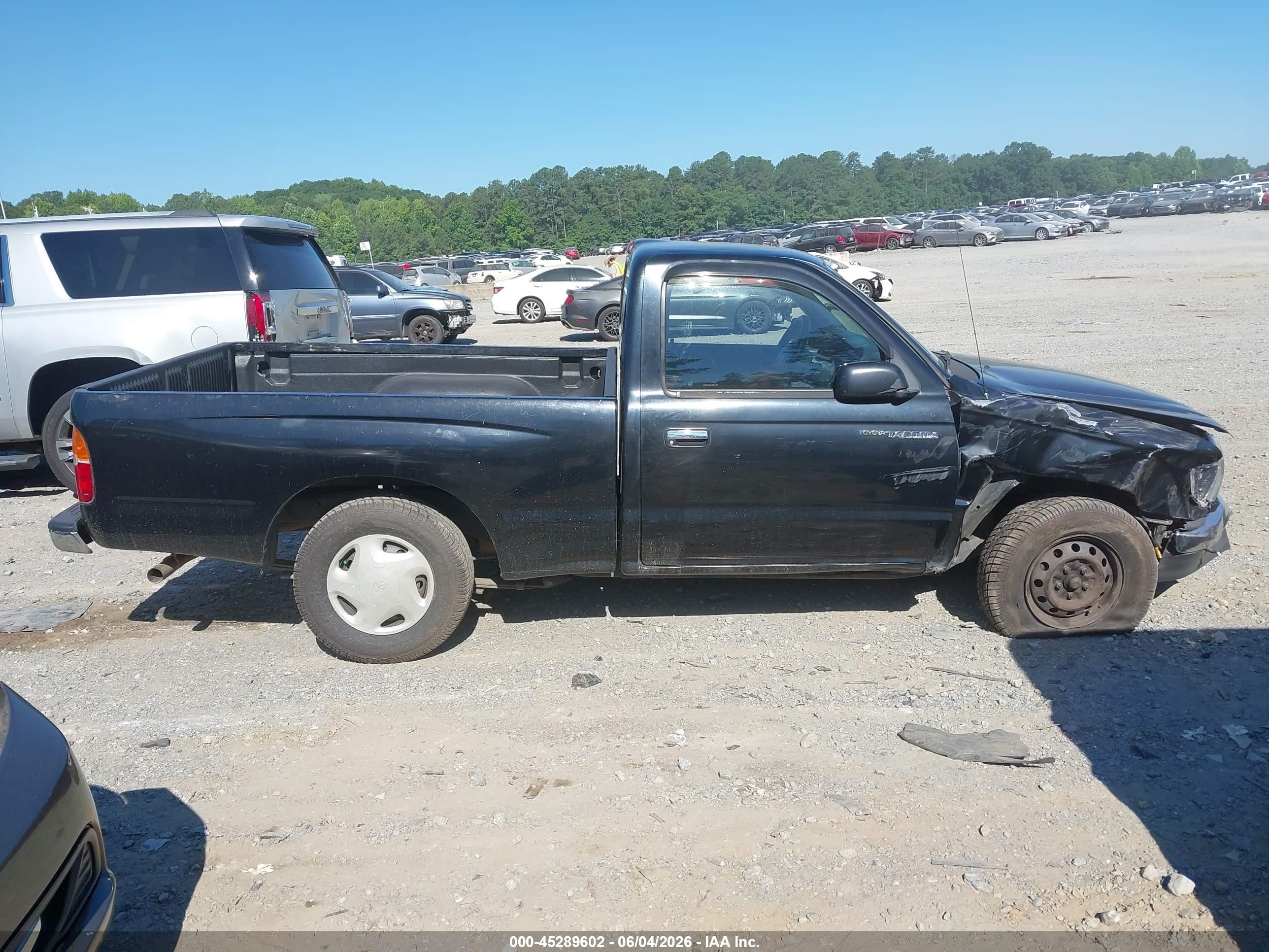 1999 Toyota Tacoma   Черный vin: 4TANL42N1XZ501106