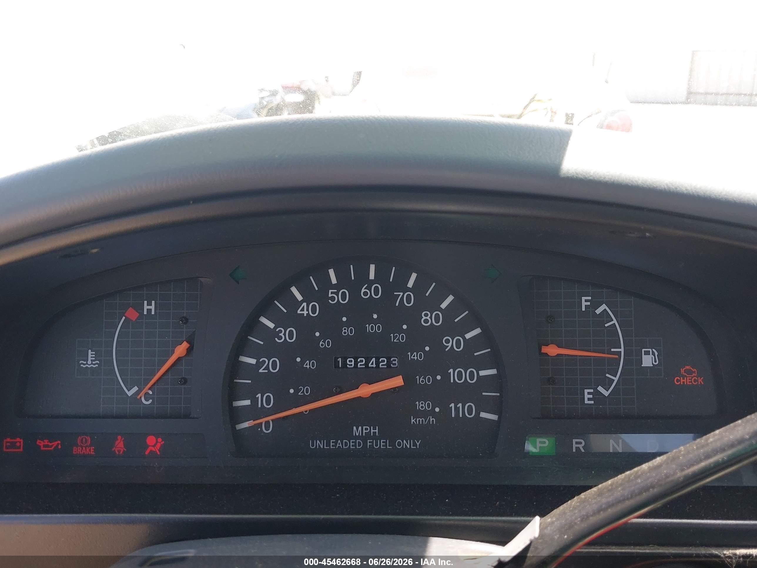 1999 Toyota Tacoma   White vin: 4TANL42N1XZ510193