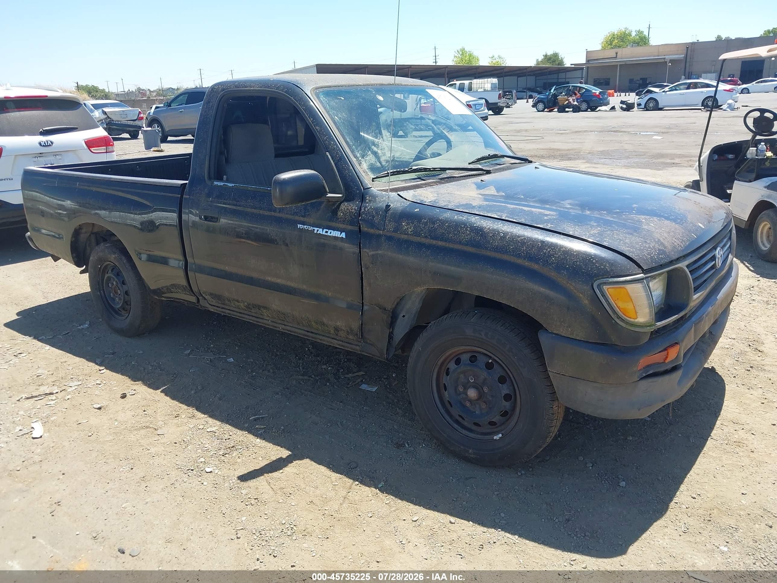1996 Toyota Tacoma   Black vin: 4TANL42N2TZ164729