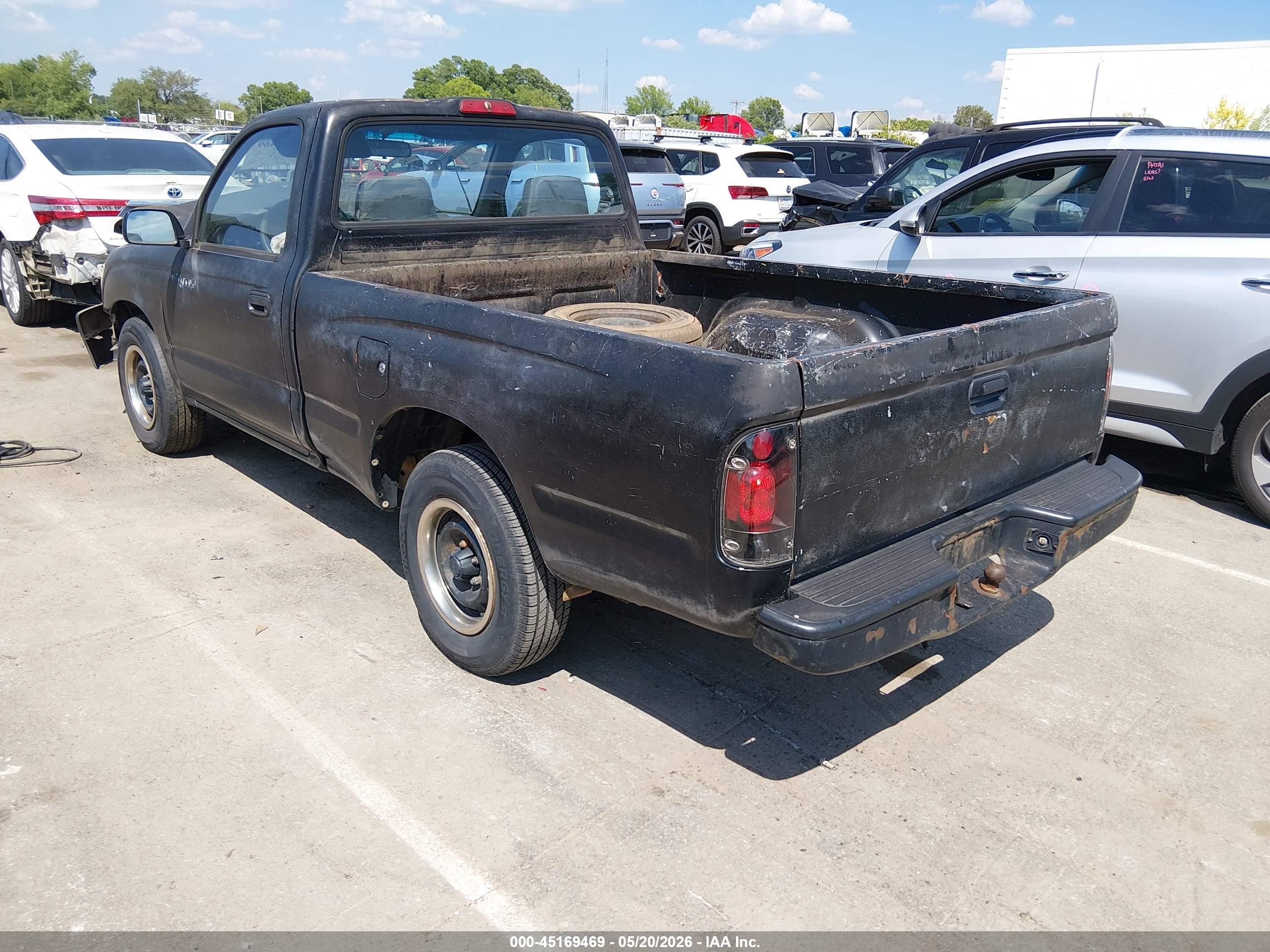 1996 Toyota Tacoma   Black vin: 4TANL42N2TZ185984