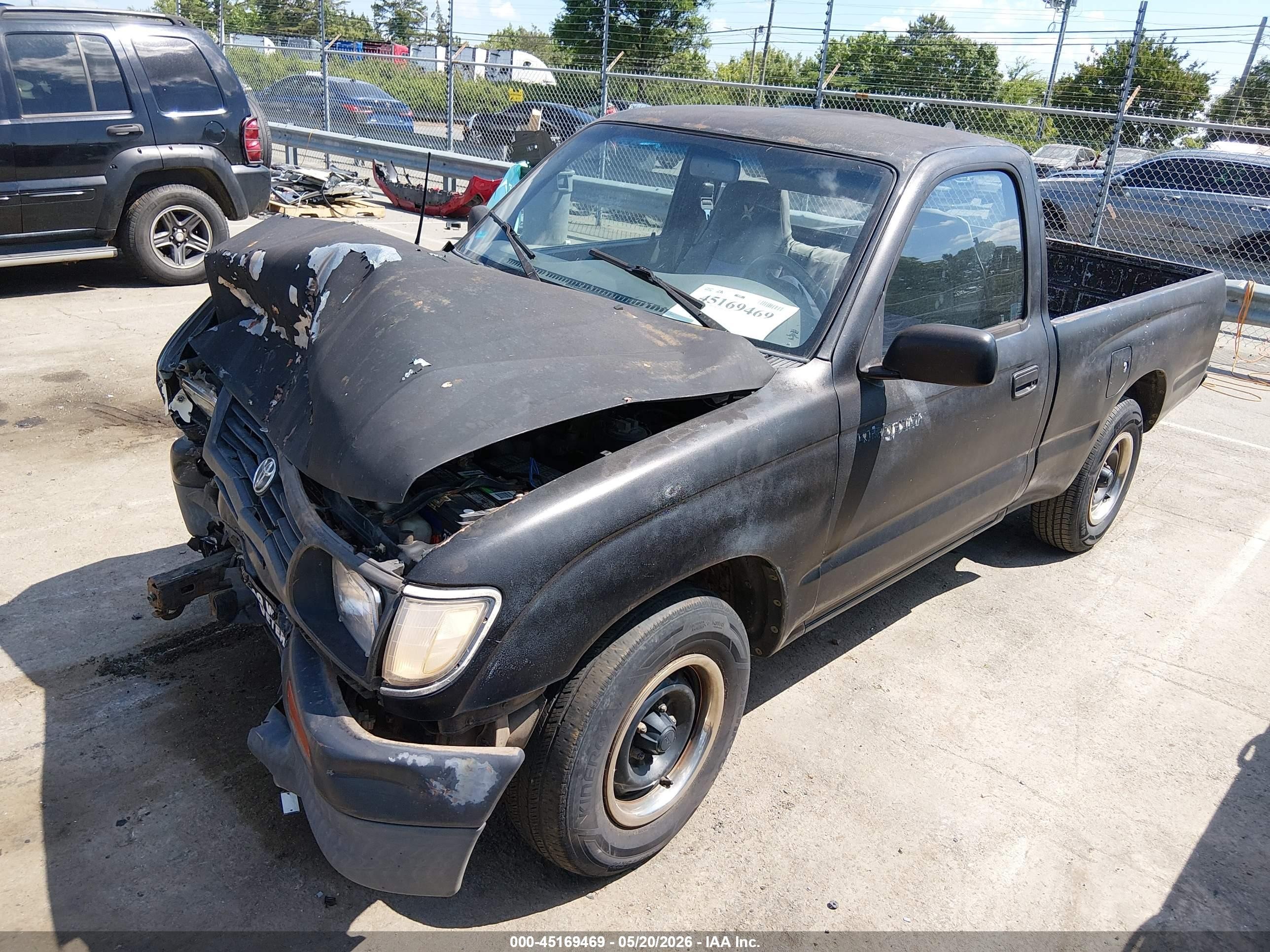 1996 Toyota Tacoma   Black vin: 4TANL42N2TZ185984