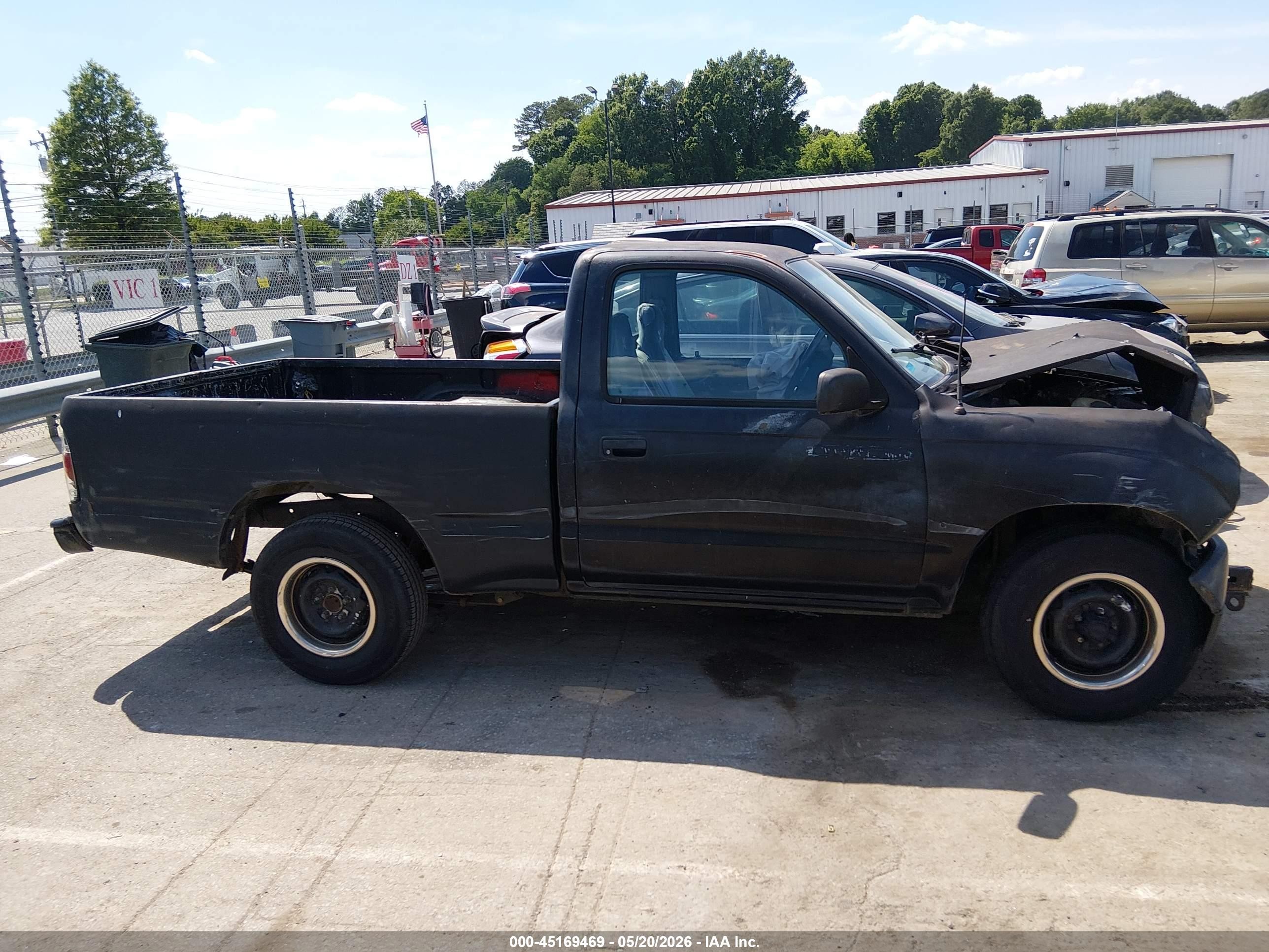 1996 Toyota Tacoma   Black vin: 4TANL42N2TZ185984