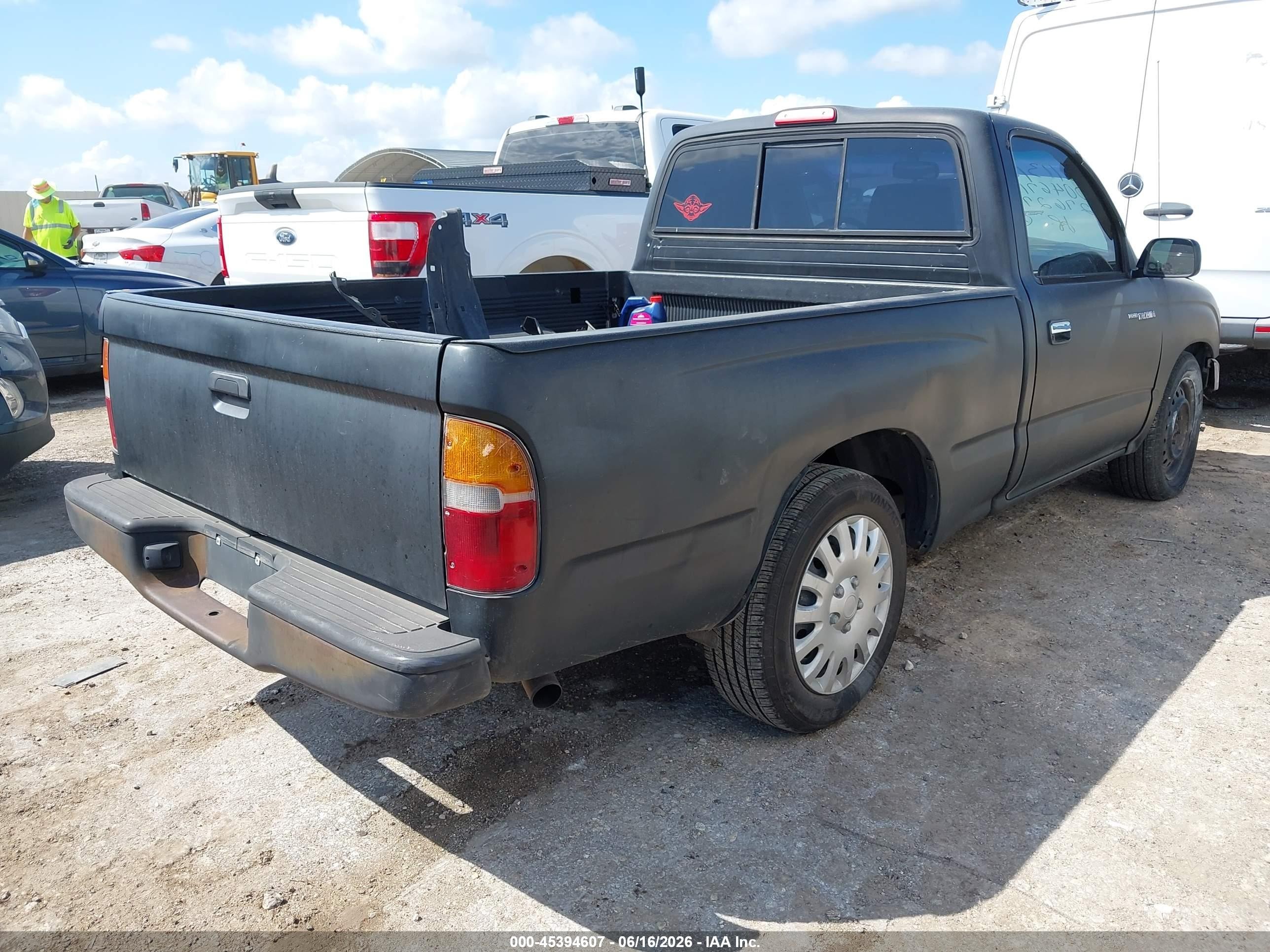 1997 Toyota Tacoma   Серый vin: 4TANL42N2VZ276272