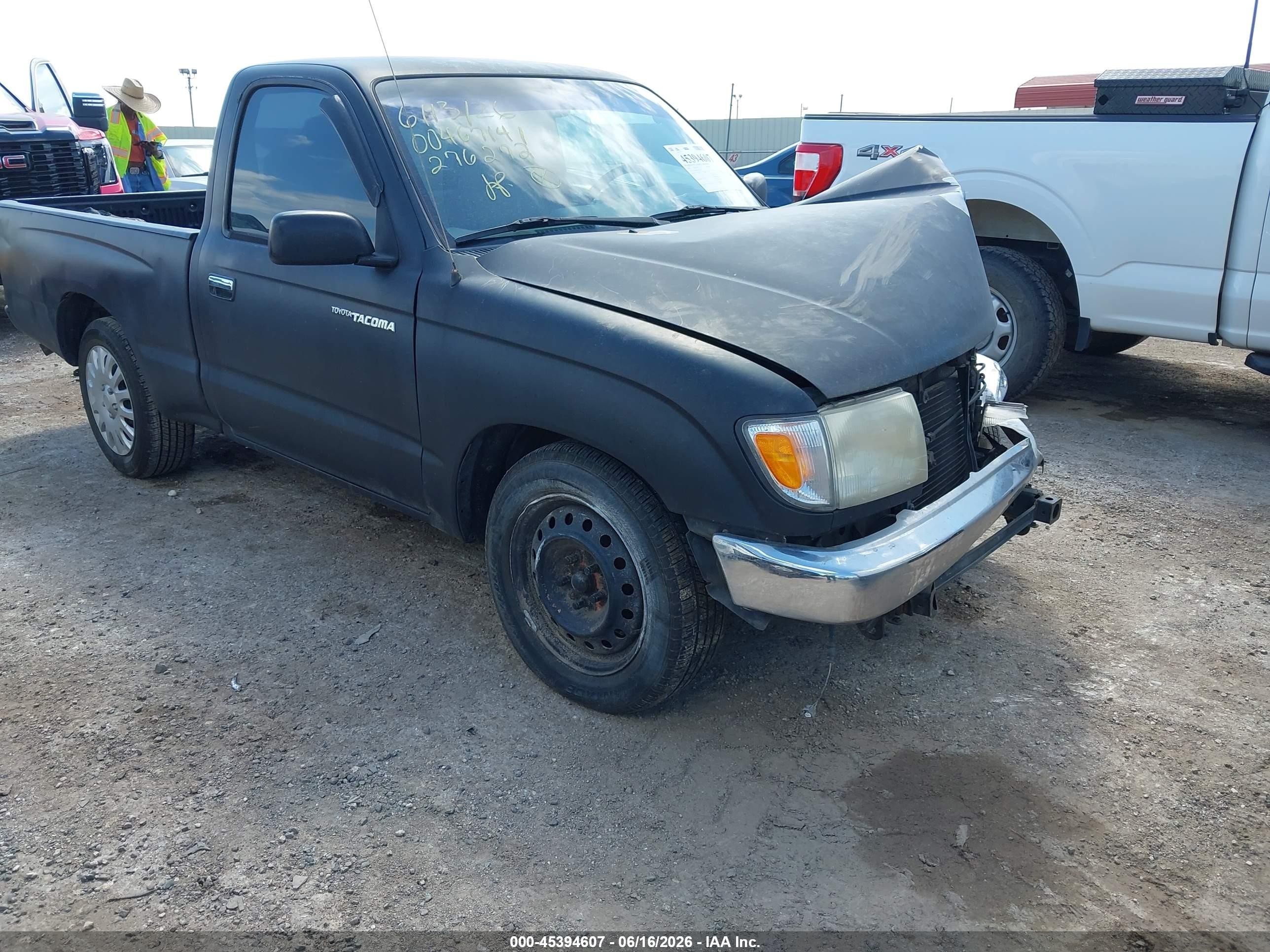 1997 Toyota Tacoma   Серый vin: 4TANL42N2VZ276272