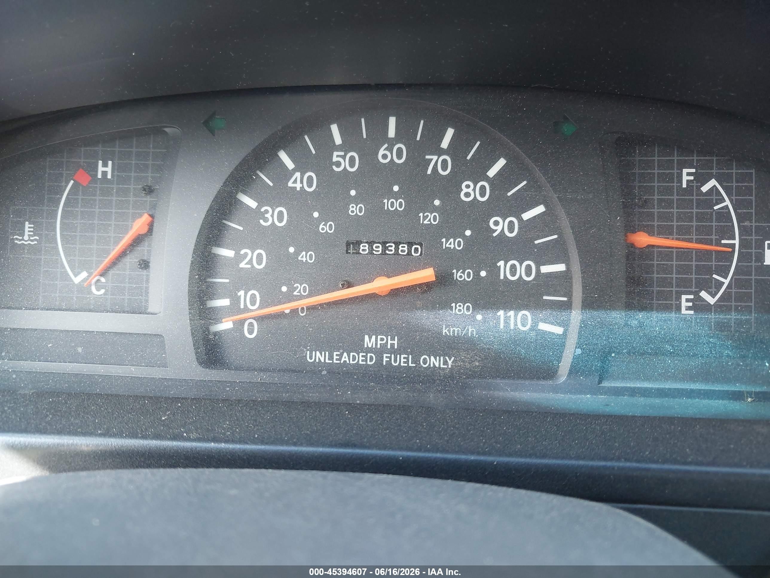 1997 Toyota Tacoma   Серый vin: 4TANL42N2VZ276272