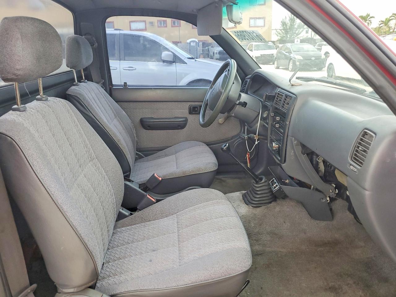 1997 Toyota Tacoma Base Burgundy vin: 4TANL42N2VZ313451
