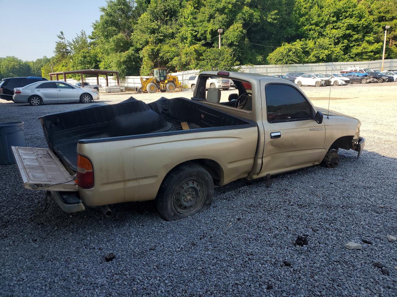 1998 Toyota Tacoma Base Beige vin: 4TANL42N2WZ136255