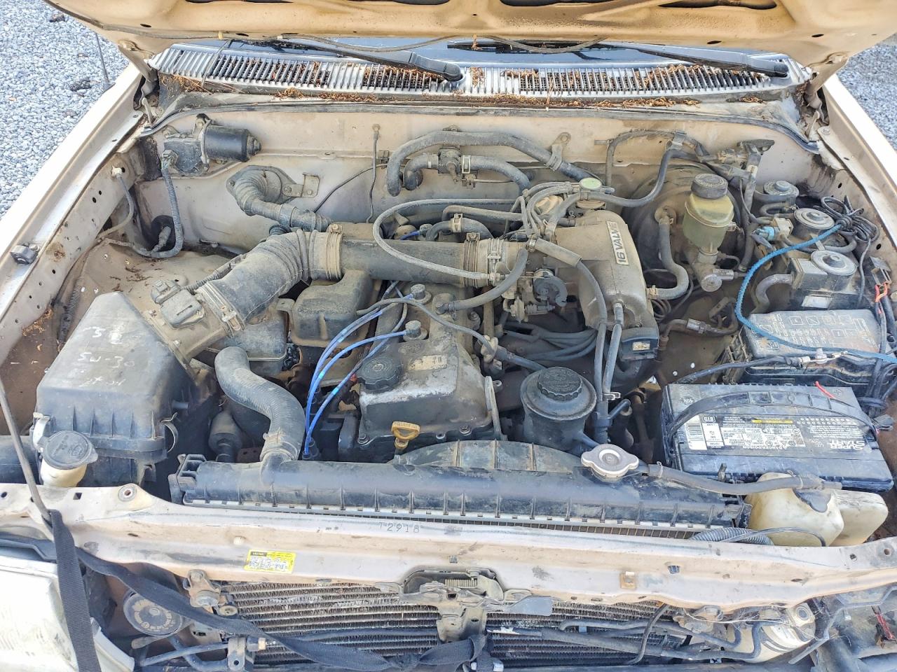 1998 Toyota Tacoma Base Beige vin: 4TANL42N2WZ136255