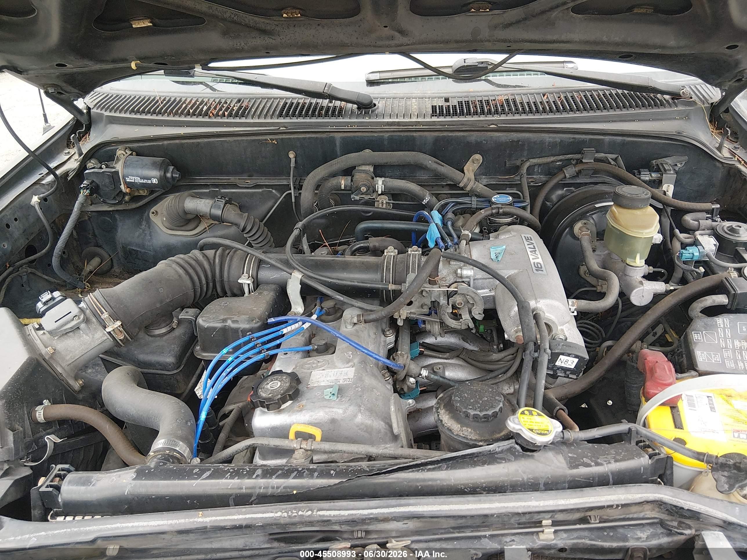 1999 Toyota Tacoma   Black vin: 4TANL42N2XZ431924