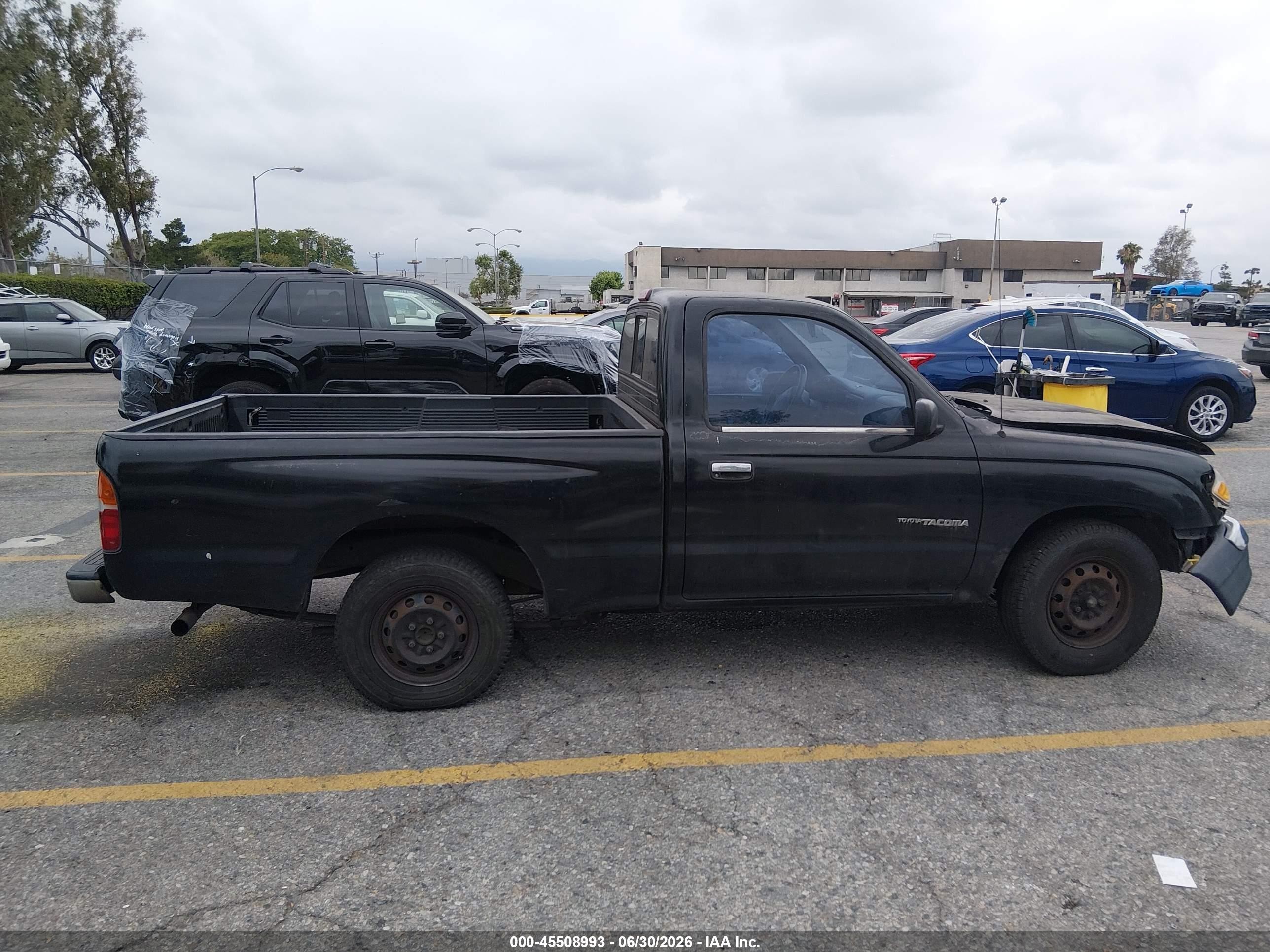 1999 Toyota Tacoma   Black vin: 4TANL42N2XZ431924