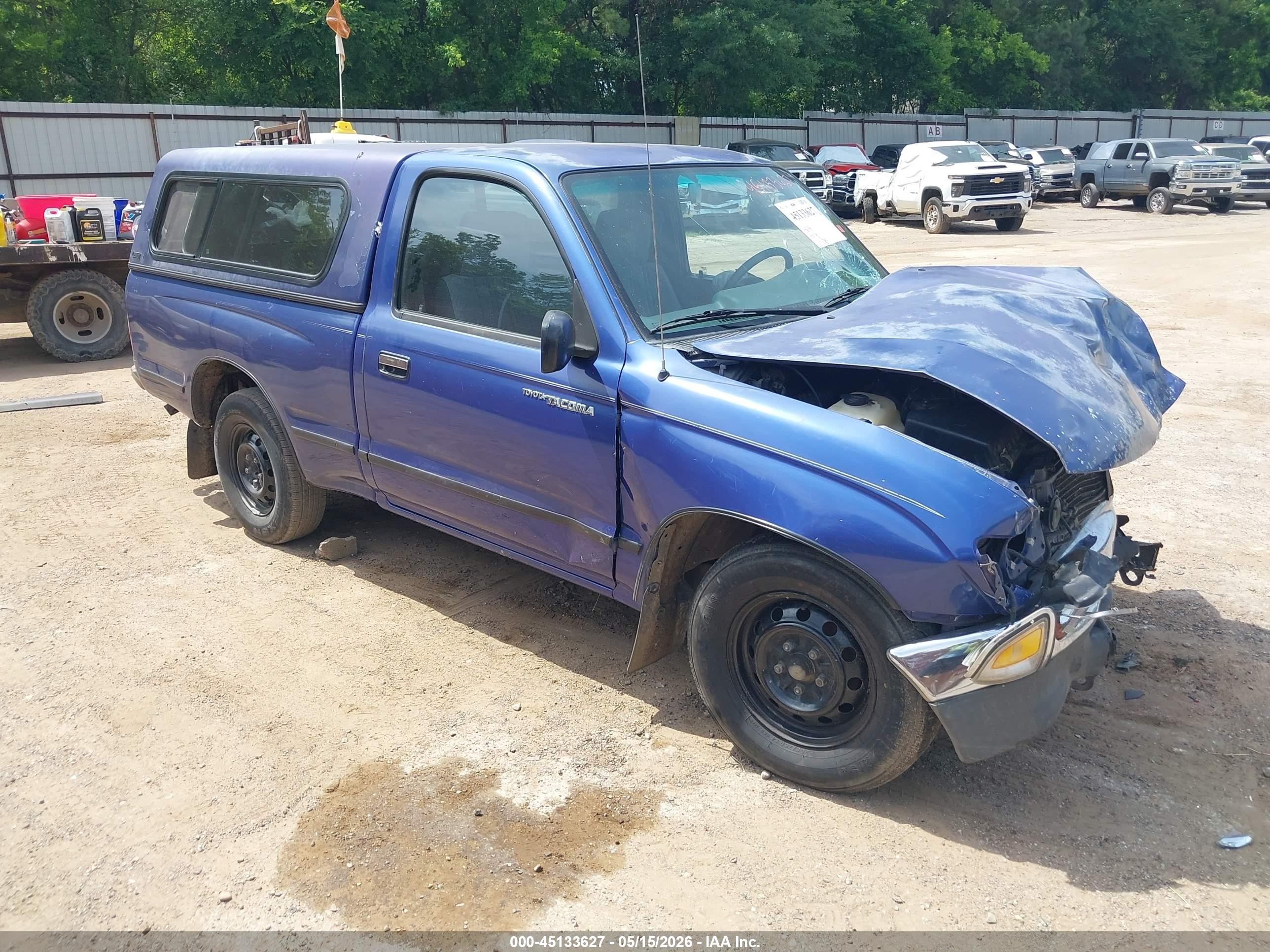 1996 Toyota Tacoma   Blue vin: 4TANL42N3TZ100392