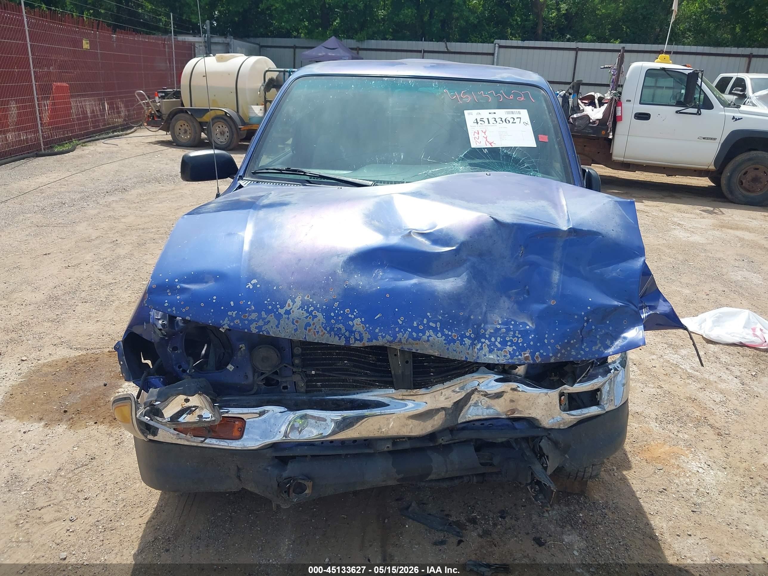 1996 Toyota Tacoma   Blue vin: 4TANL42N3TZ100392