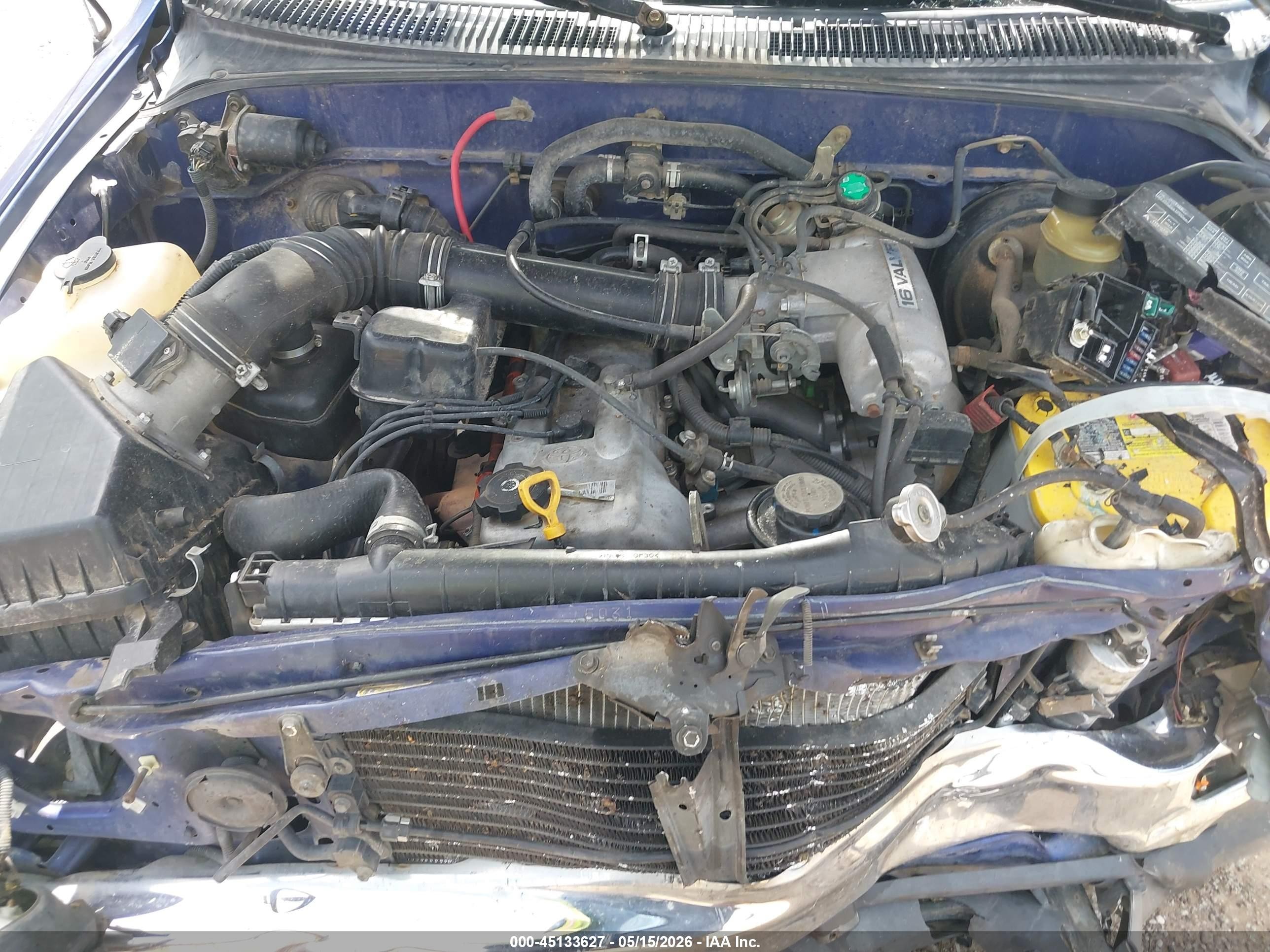 1996 Toyota Tacoma   Blue vin: 4TANL42N3TZ100392