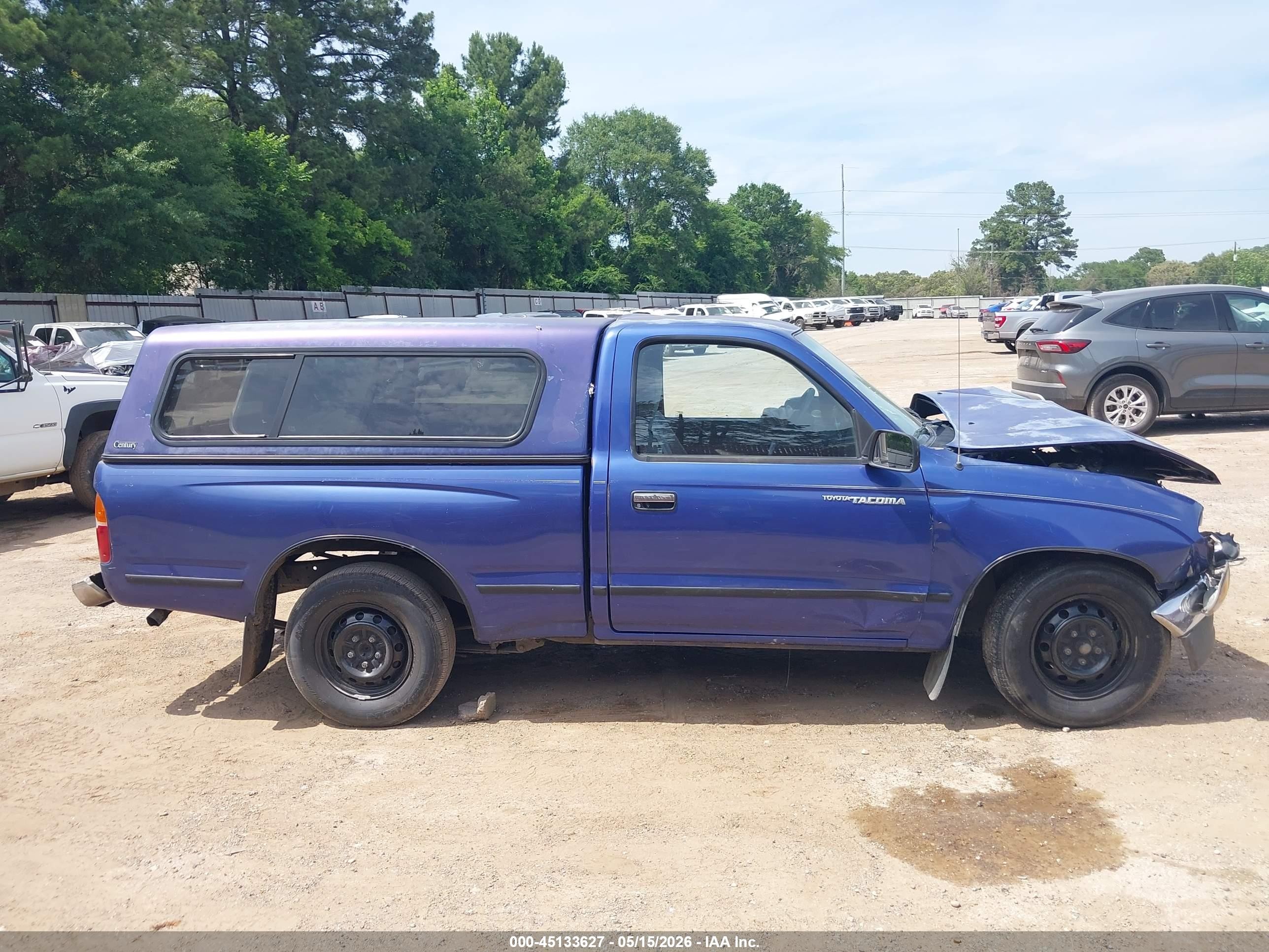 1996 Toyota Tacoma   Blue vin: 4TANL42N3TZ100392