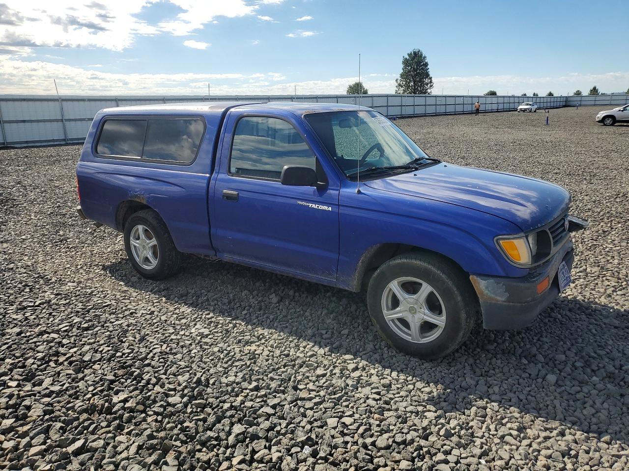 1996 Toyota Tacoma Base Синий vin: 4TANL42N3TZ126684