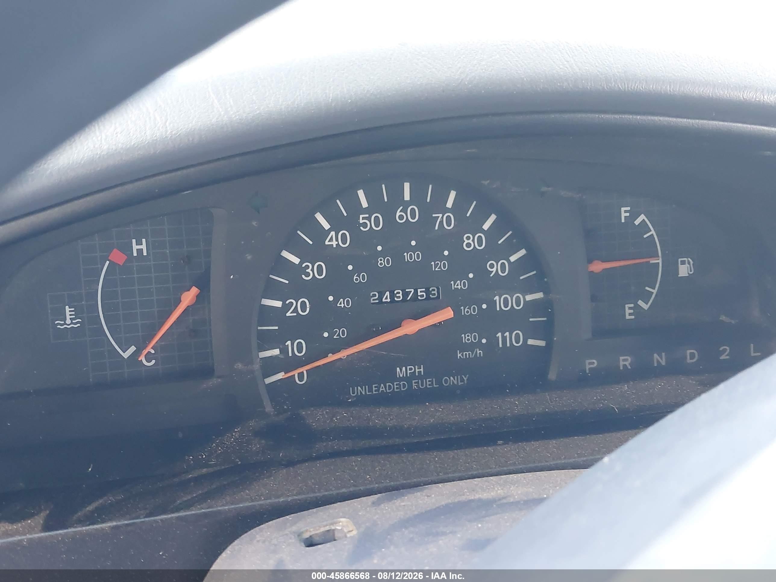 1999 Toyota Tacoma   Green vin: 4TANL42N3XZ497916