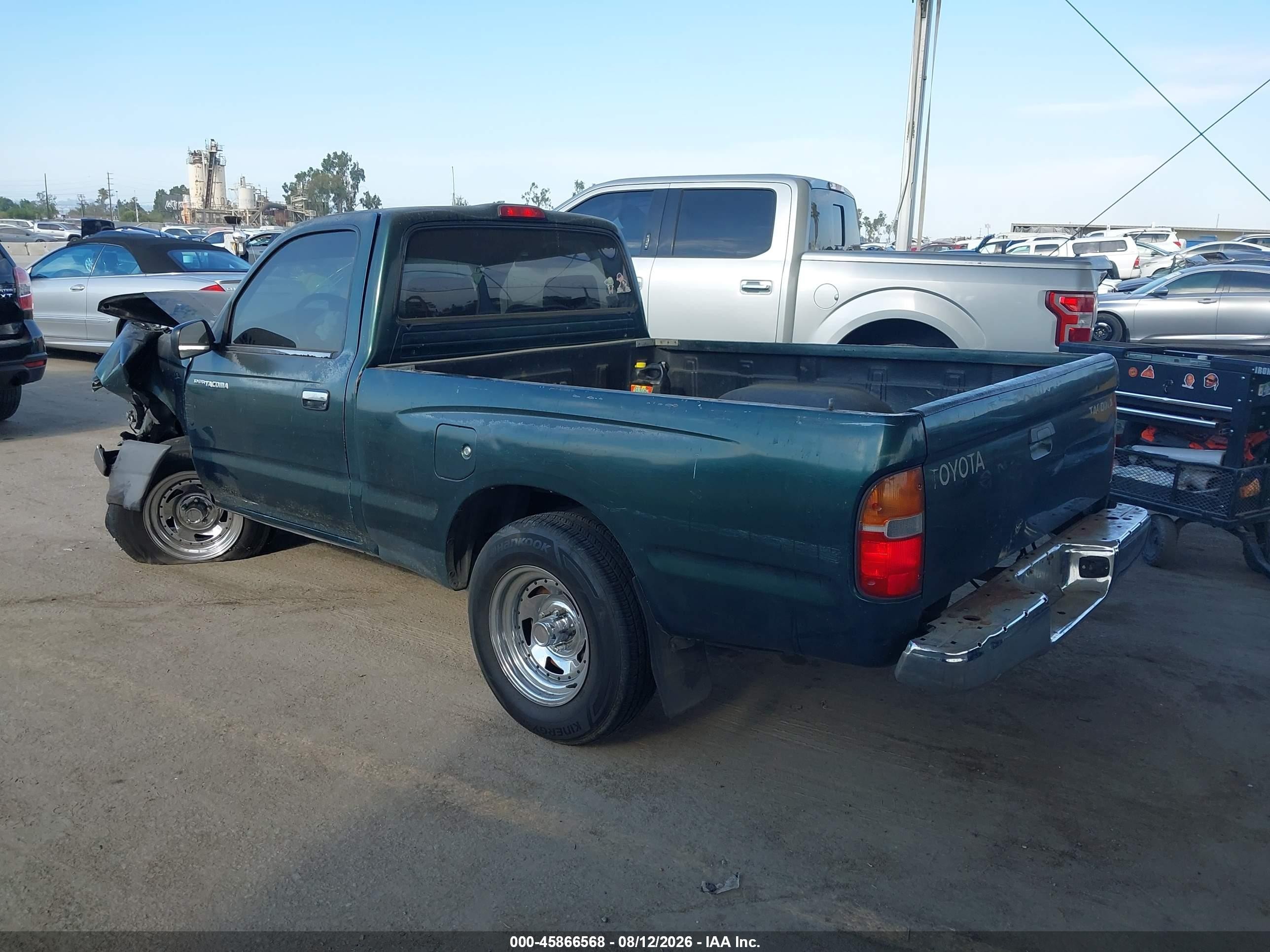 1999 Toyota Tacoma   Green vin: 4TANL42N3XZ497916