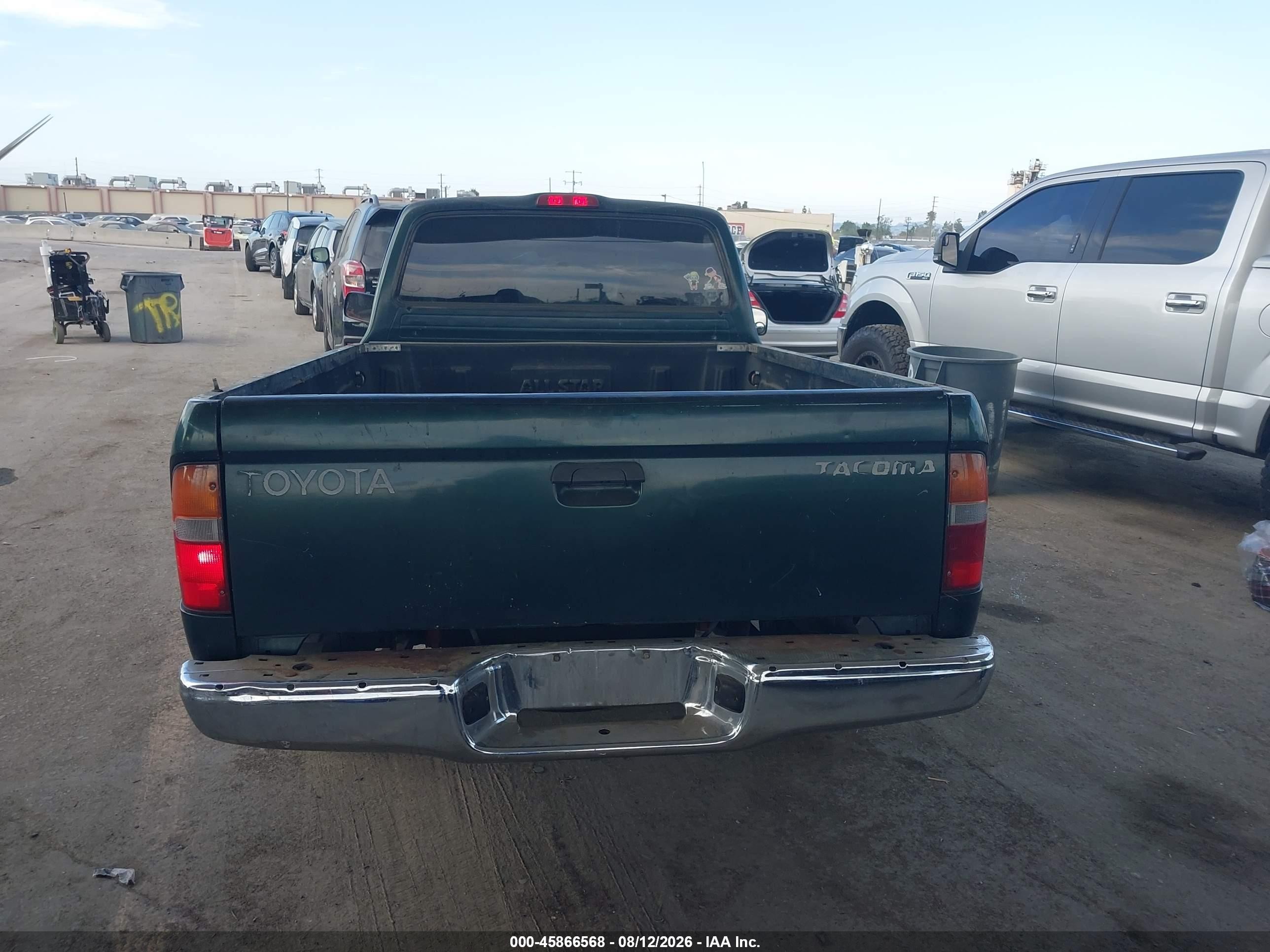 1999 Toyota Tacoma   Green vin: 4TANL42N3XZ497916