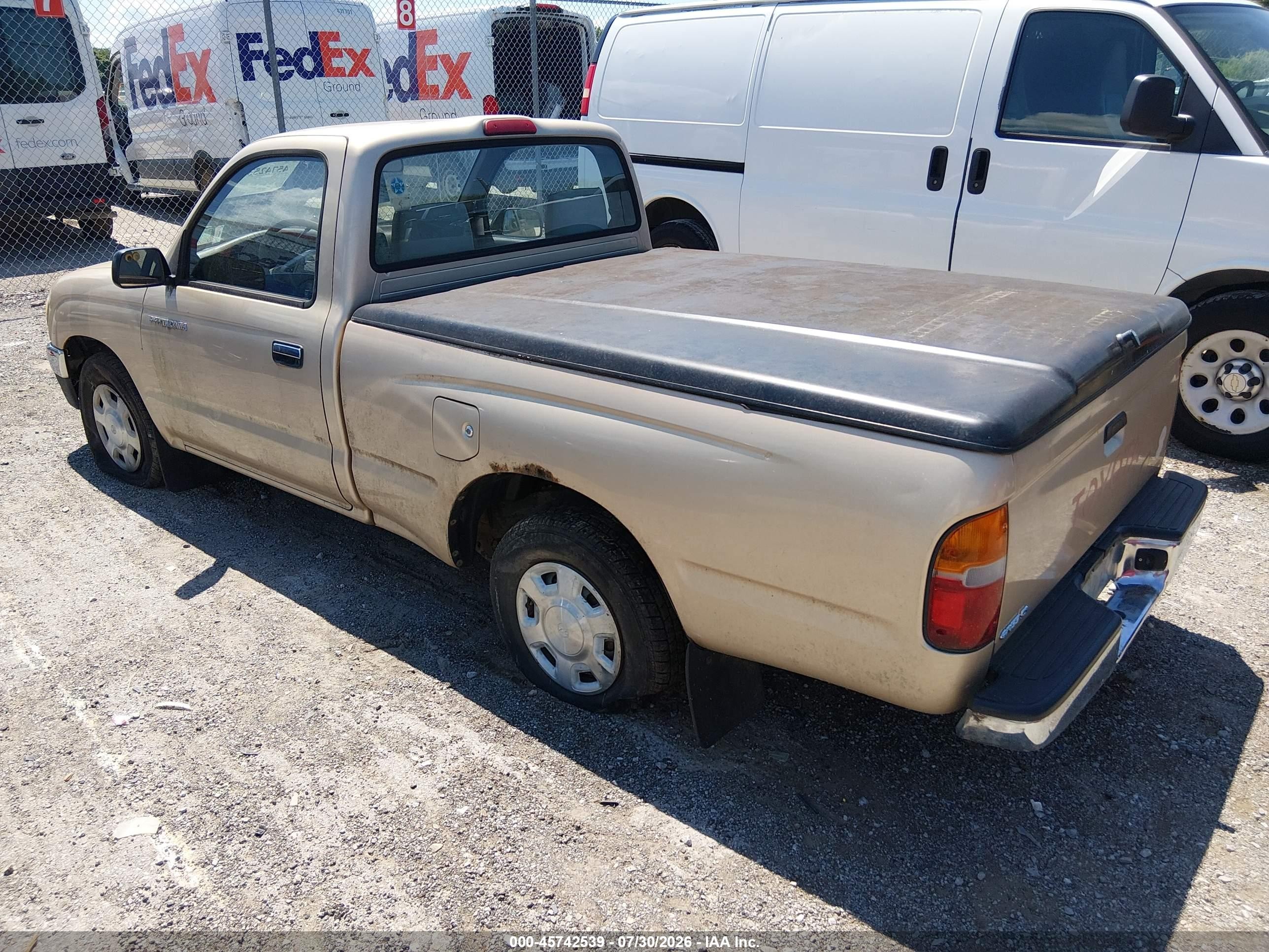 1997 Toyota Tacoma   Желто-коричневый vin: 4TANL42N4VZ317422