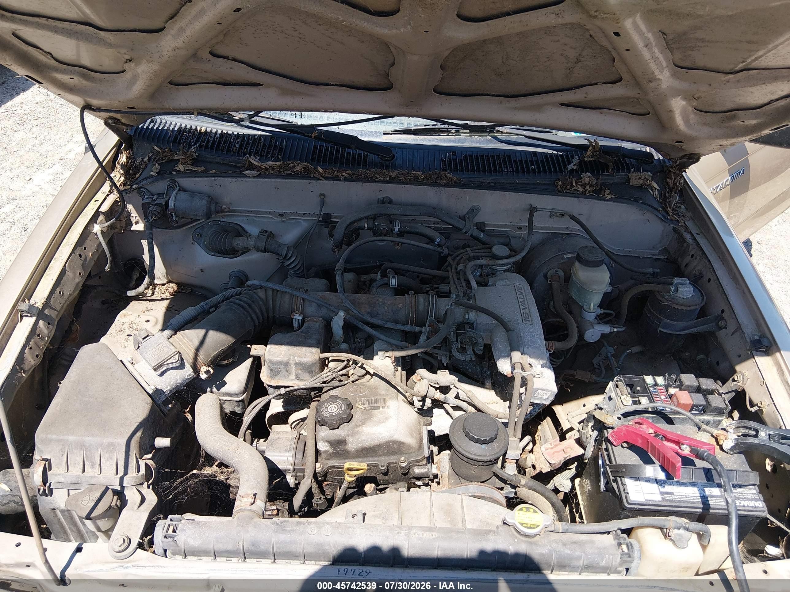 1997 Toyota Tacoma   Желто-коричневый vin: 4TANL42N4VZ317422
