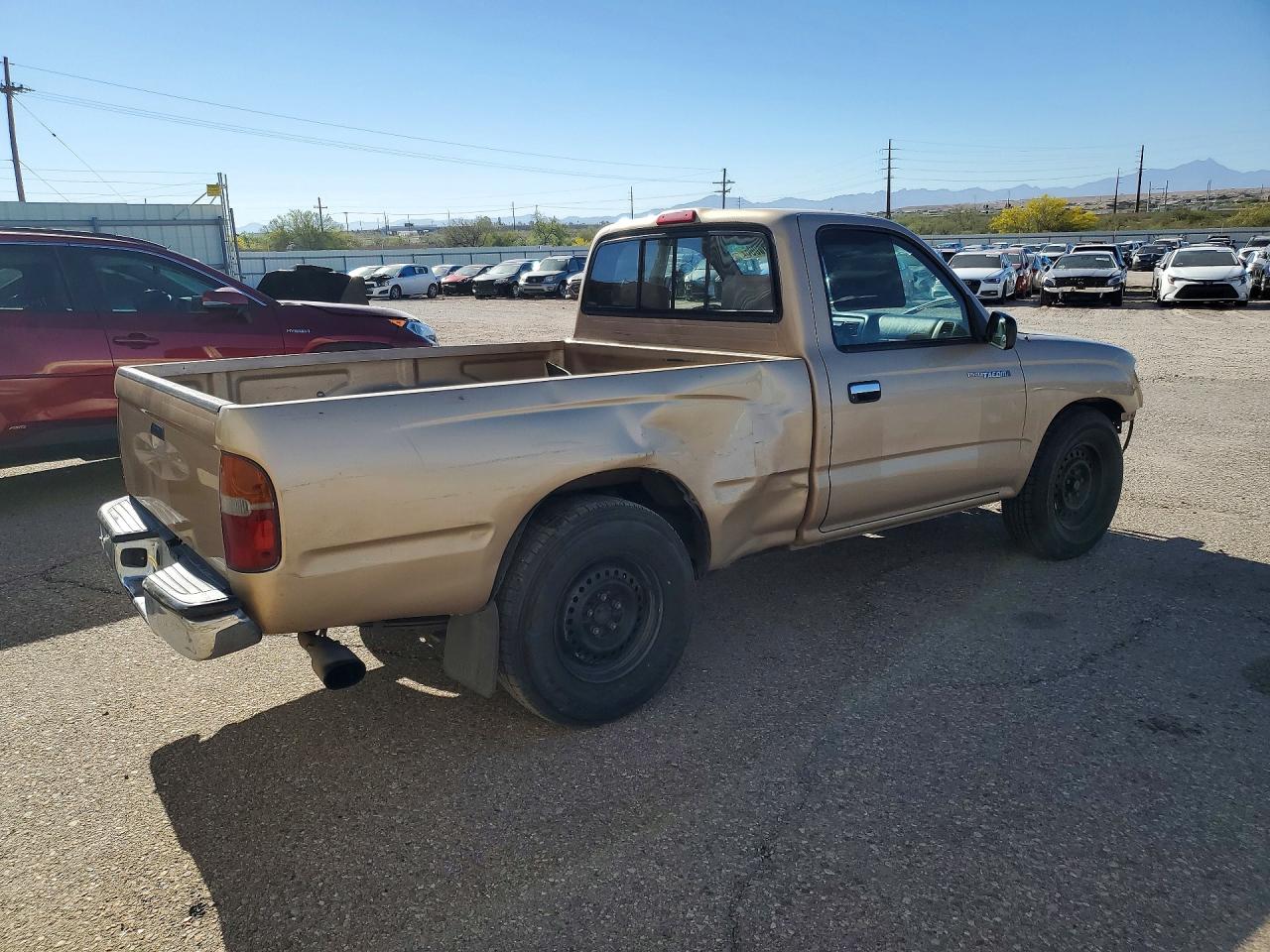 1998 Toyota Tacoma Base Золотой vin: 4TANL42N4WZ155132