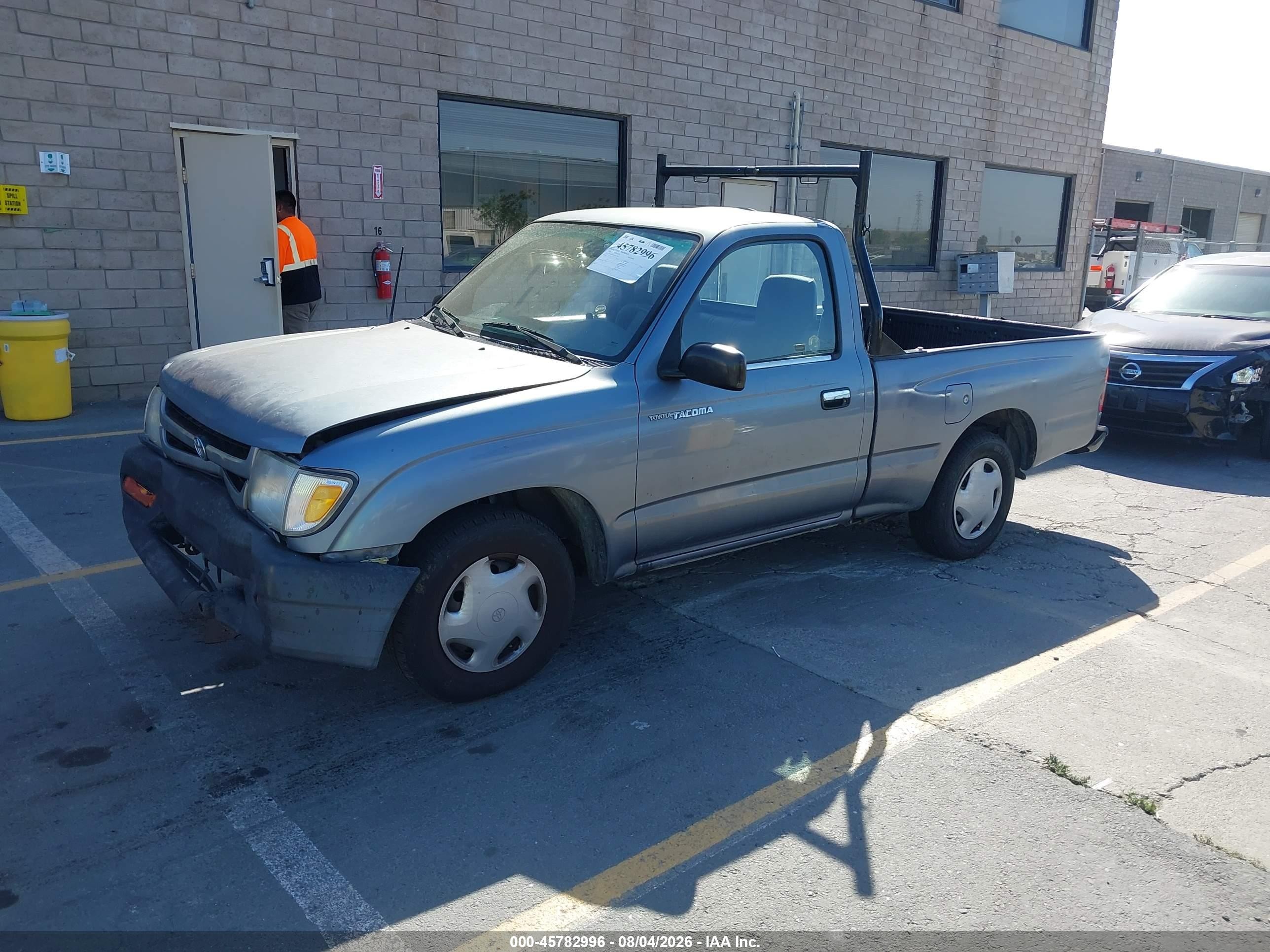 1998 Toyota Tacoma   Gray vin: 4TANL42N4WZ167779