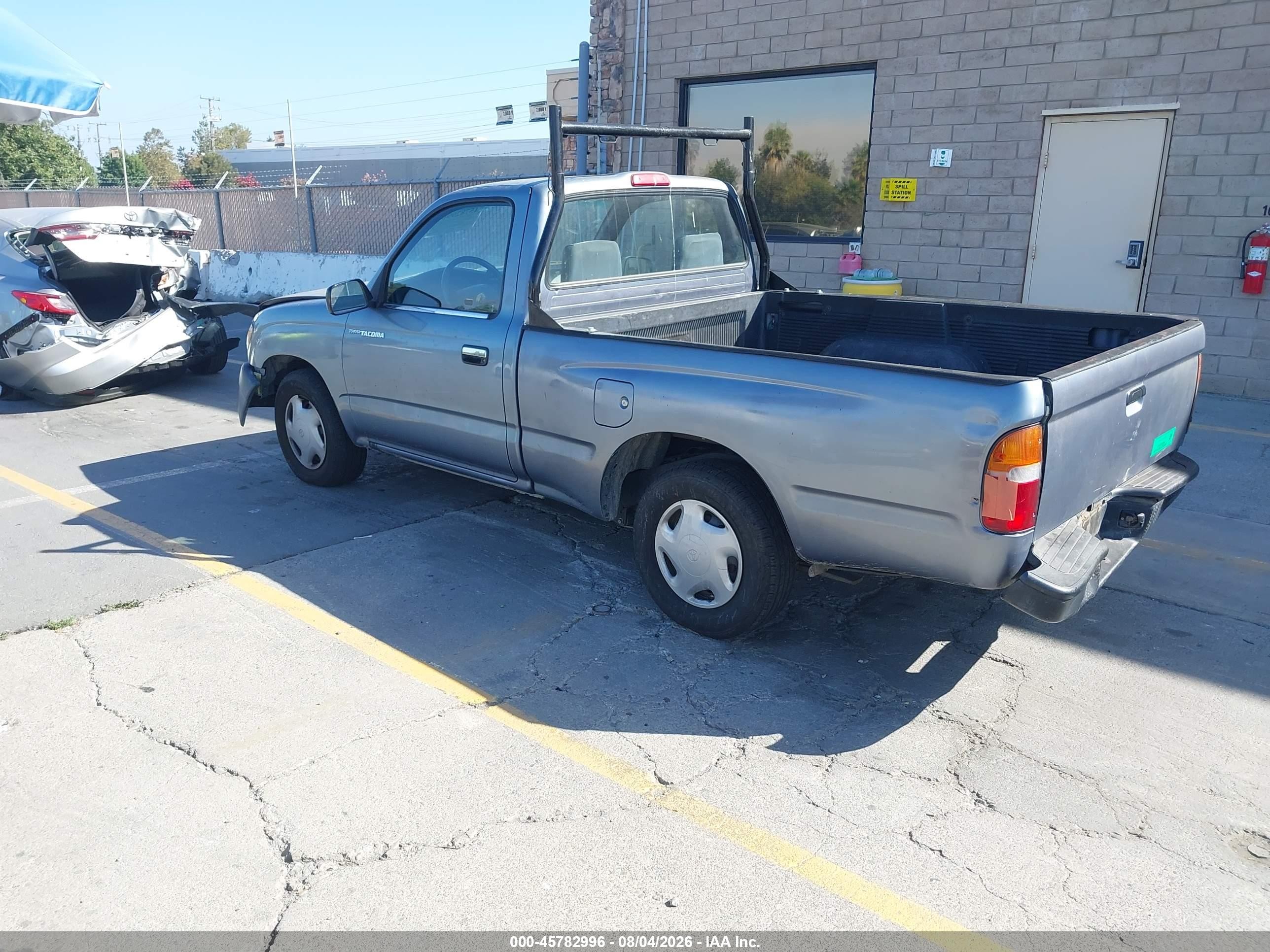 1998 Toyota Tacoma   Gray vin: 4TANL42N4WZ167779