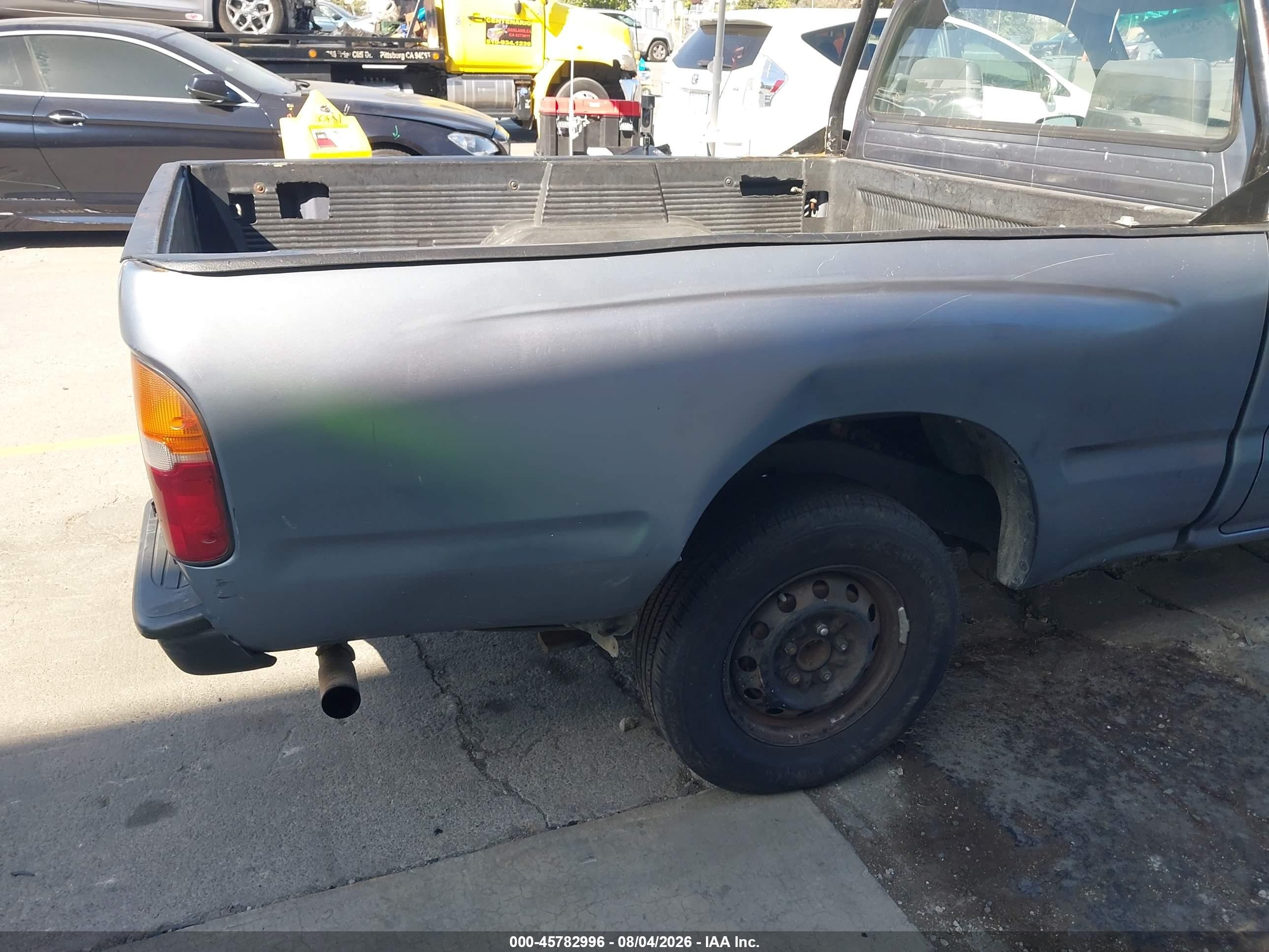 1998 Toyota Tacoma   Gray vin: 4TANL42N4WZ167779