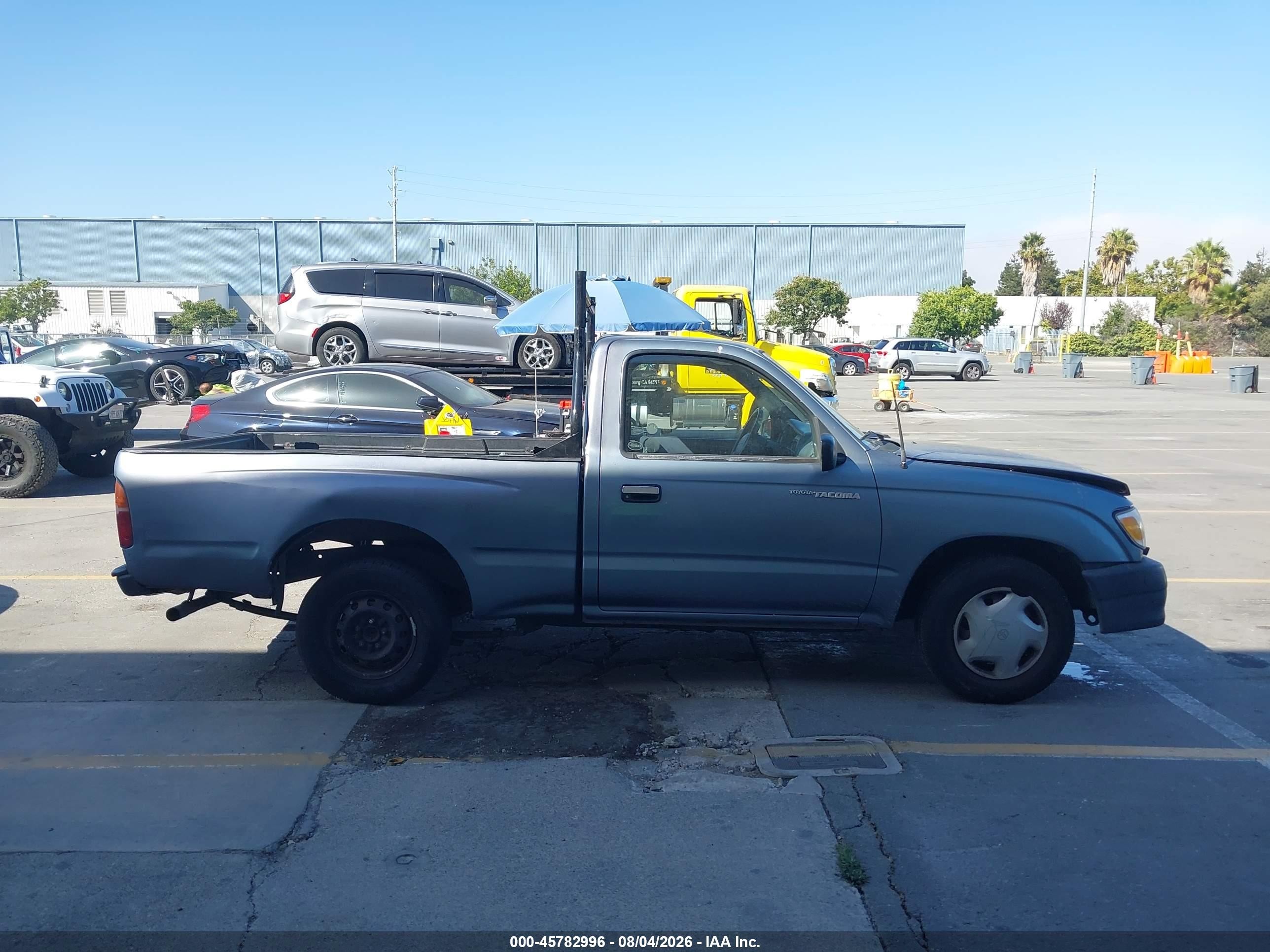 1998 Toyota Tacoma   Gray vin: 4TANL42N4WZ167779
