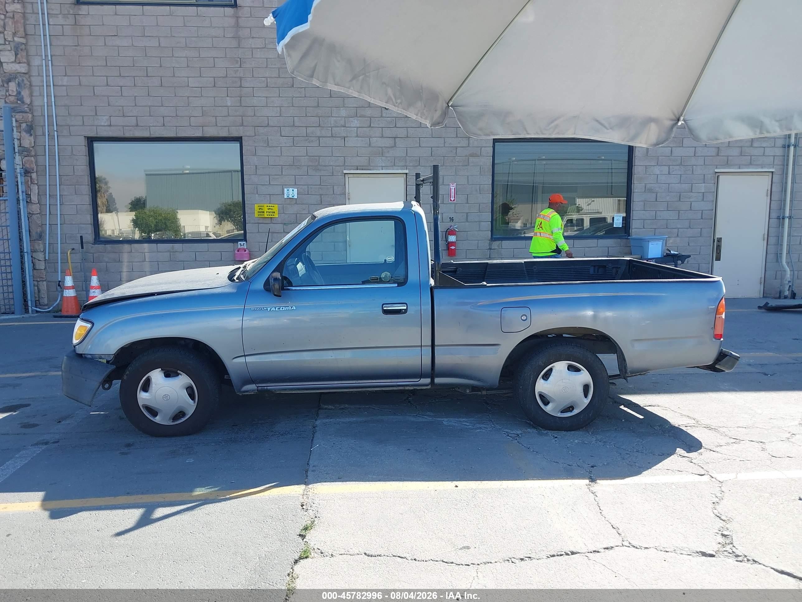 1998 Toyota Tacoma   Gray vin: 4TANL42N4WZ167779