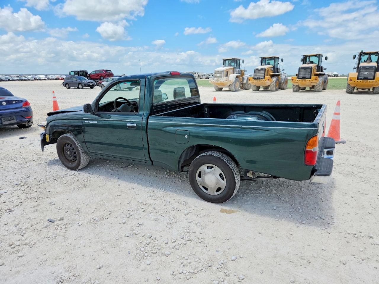 1999 Toyota Tacoma Base Green vin: 4TANL42N4XZ549246
