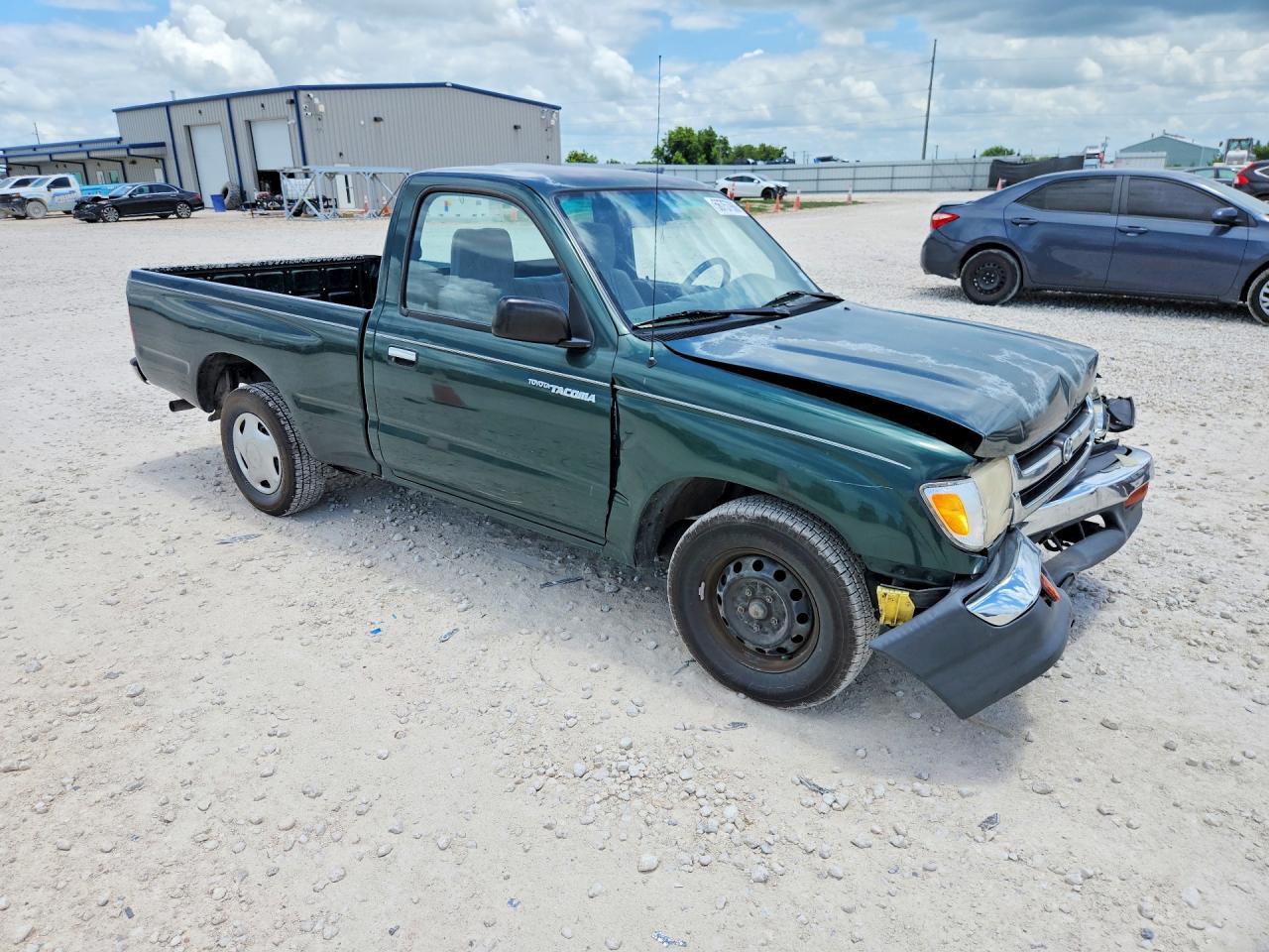 1999 Toyota Tacoma Base Green vin: 4TANL42N4XZ549246