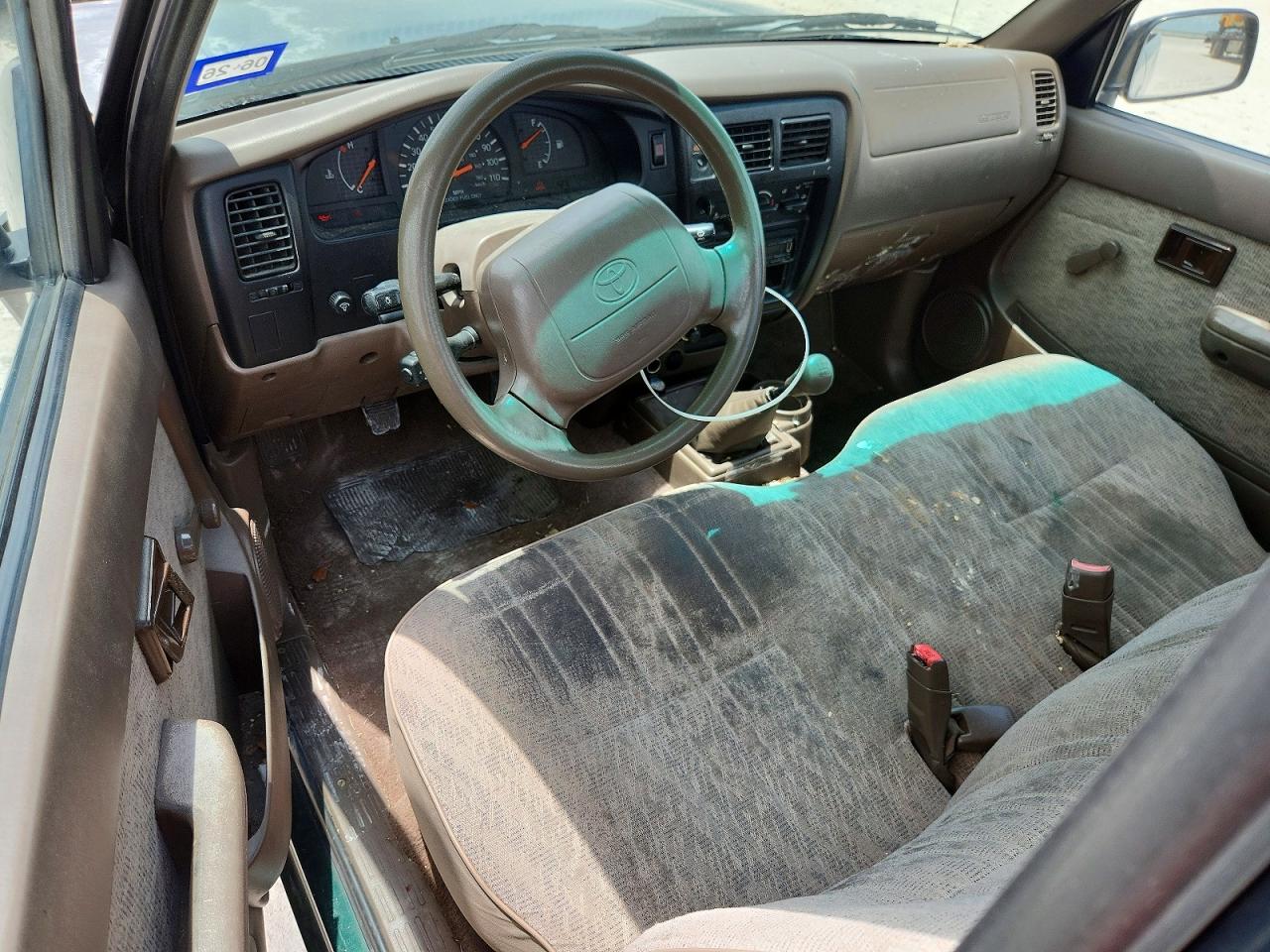 1999 Toyota Tacoma Base Green vin: 4TANL42N4XZ549246