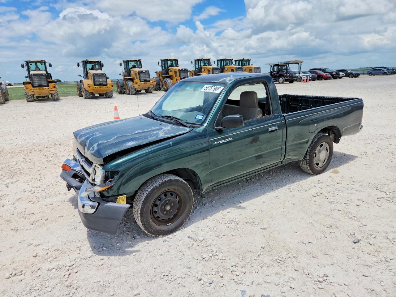 1999 Toyota Tacoma Base Green vin: 4TANL42N4XZ549246