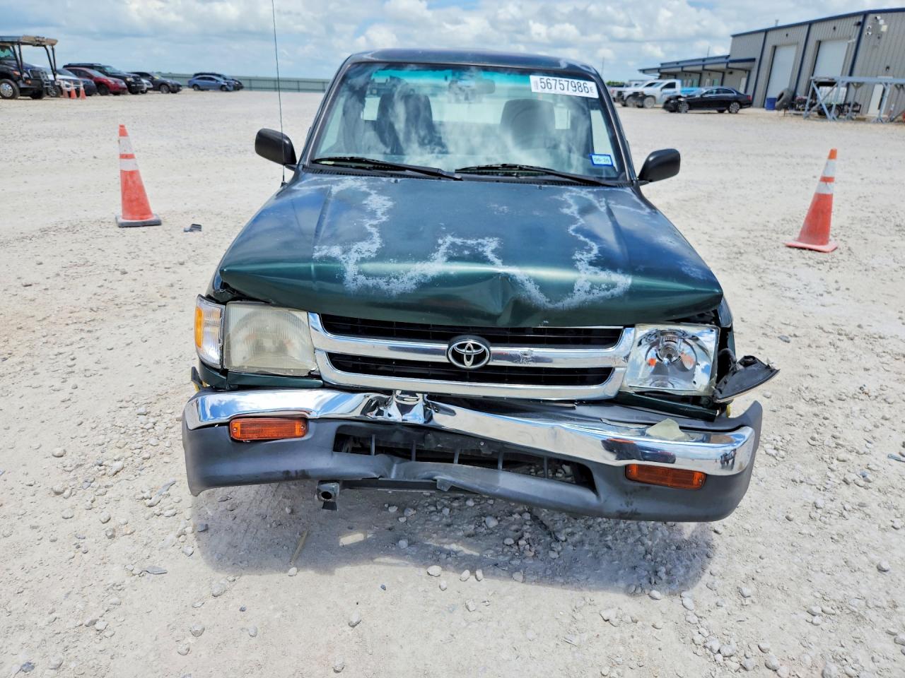 1999 Toyota Tacoma Base Green vin: 4TANL42N4XZ549246