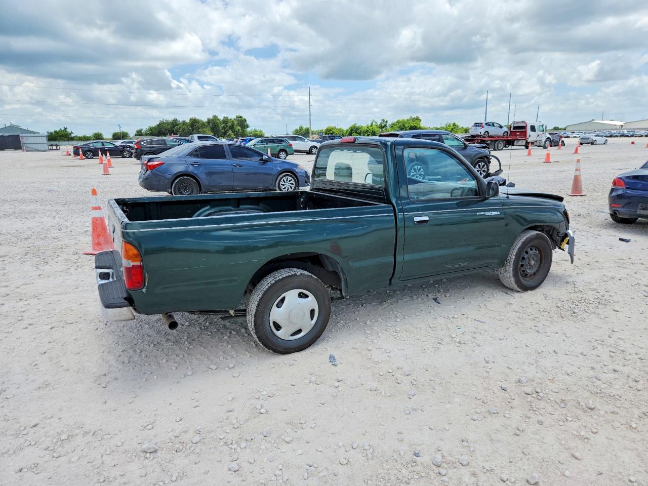 1999 Toyota Tacoma Base Green vin: 4TANL42N4XZ549246