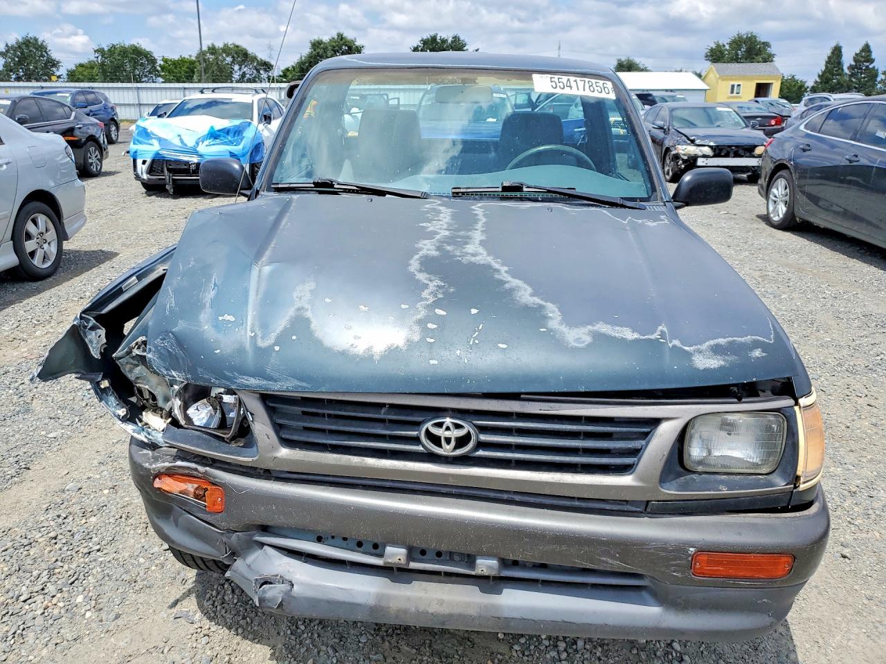 1996 Toyota Tacoma Base Teal vin: 4TANL42N5TZ200316