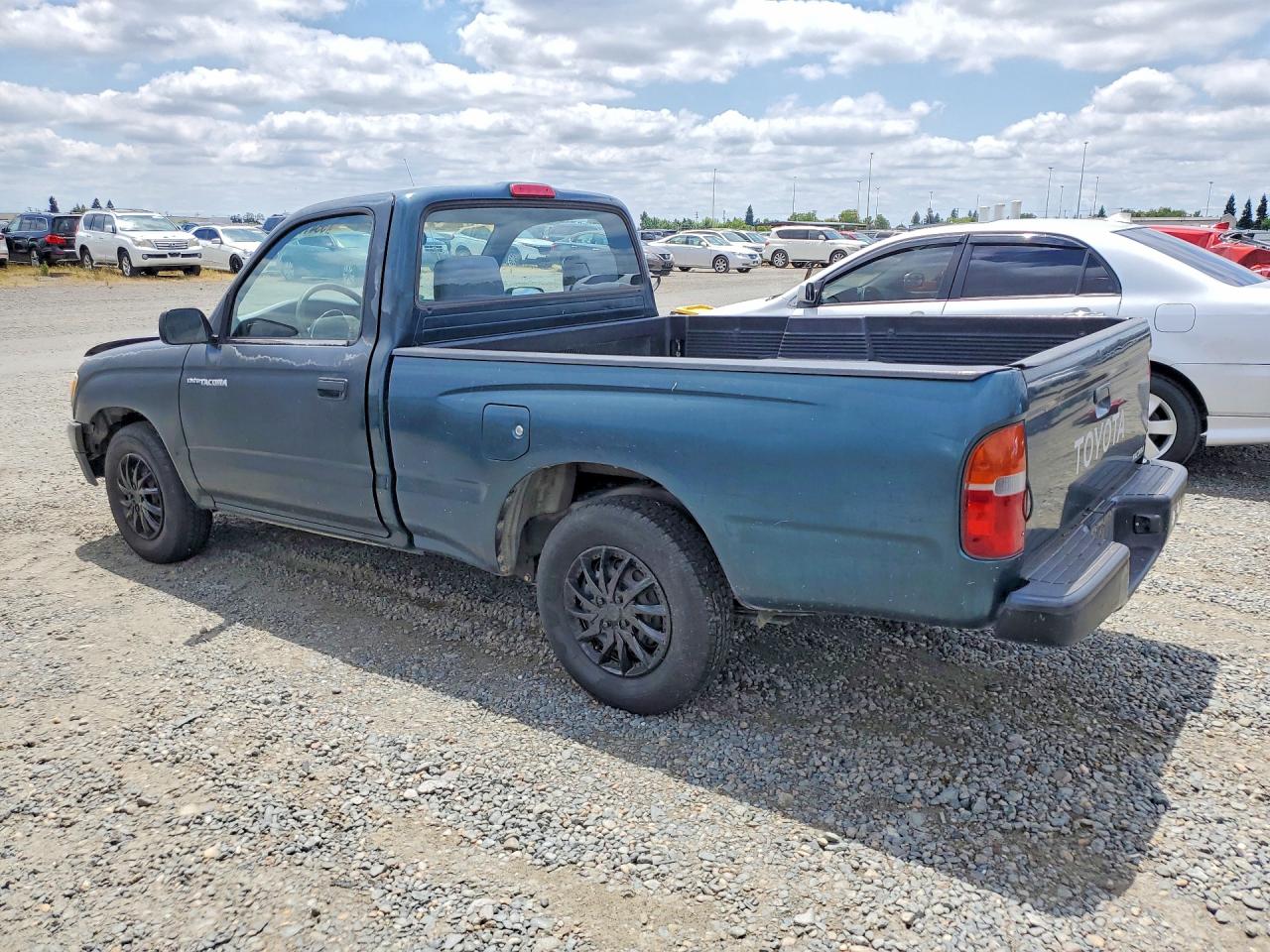 1996 Toyota Tacoma Base Teal vin: 4TANL42N5TZ200316